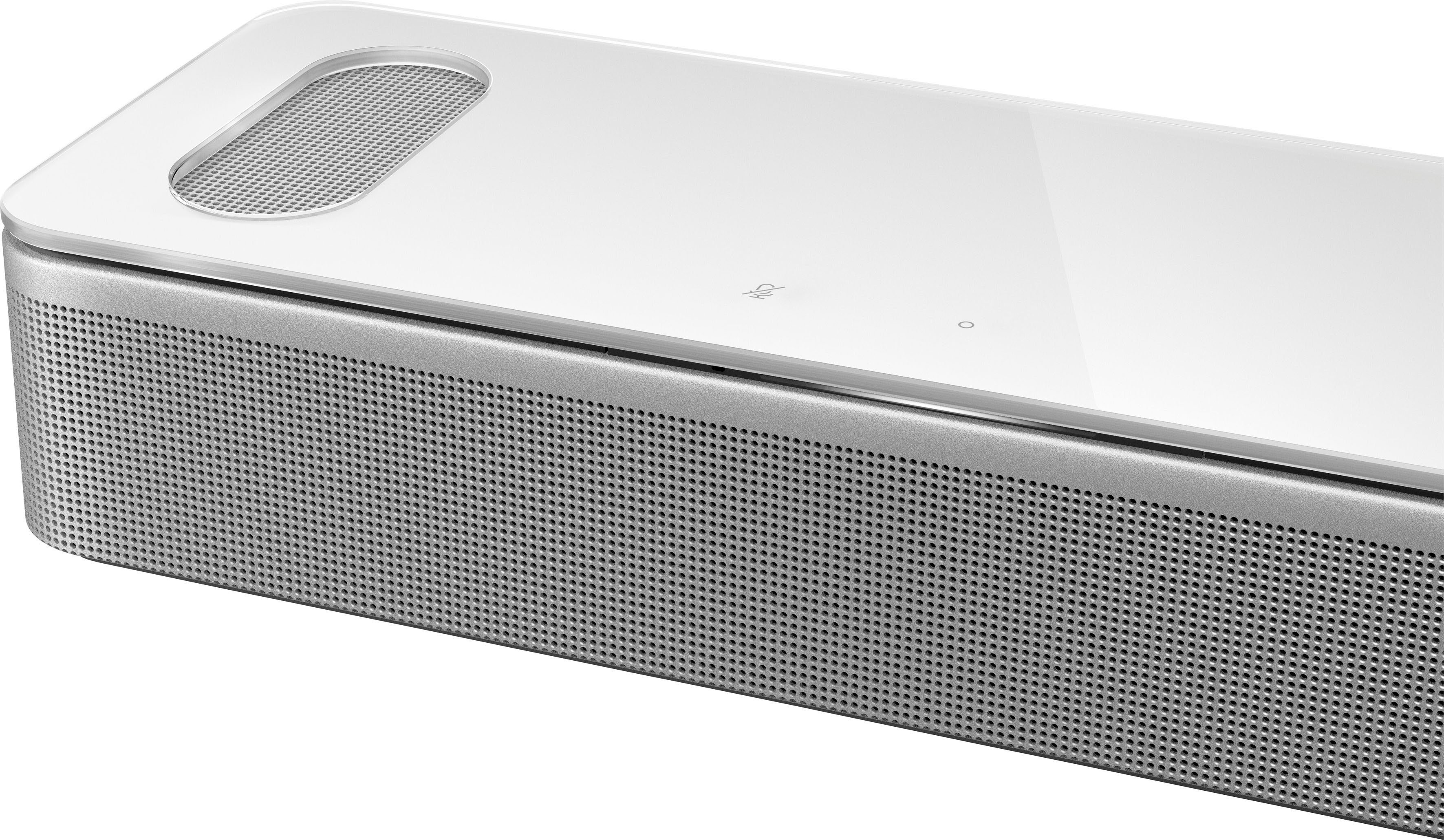 Bose Smart 700 + Assistant) Google Soundbar weiss LAN (Ethernet), Bass Module Amazon Soundbar und 900 (Bluetooth, mit Alexa