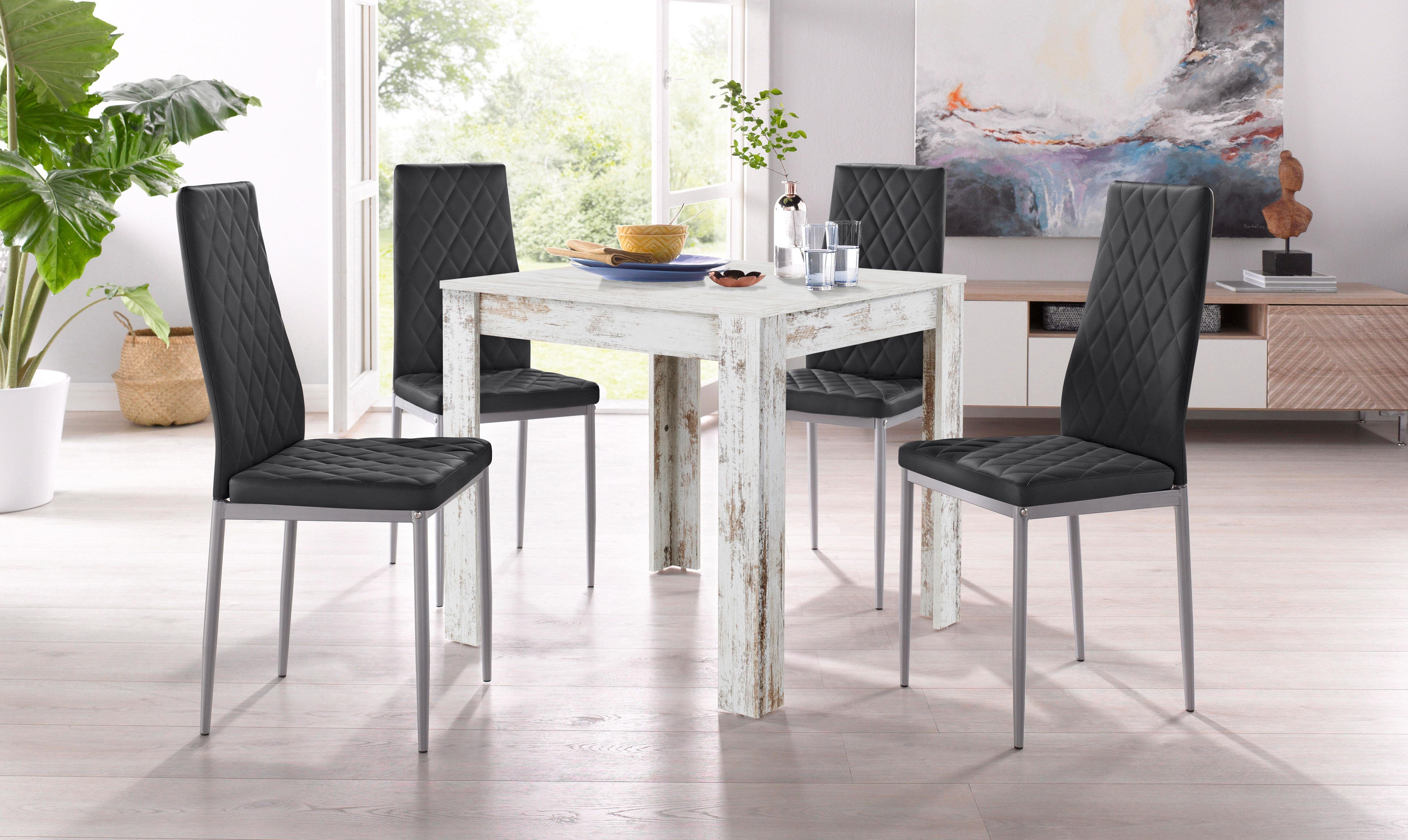 OTTO home Esstisch Meigh (OTTO-Choices), Breite 80 cm, verschiedene Größen und Farbvarianten