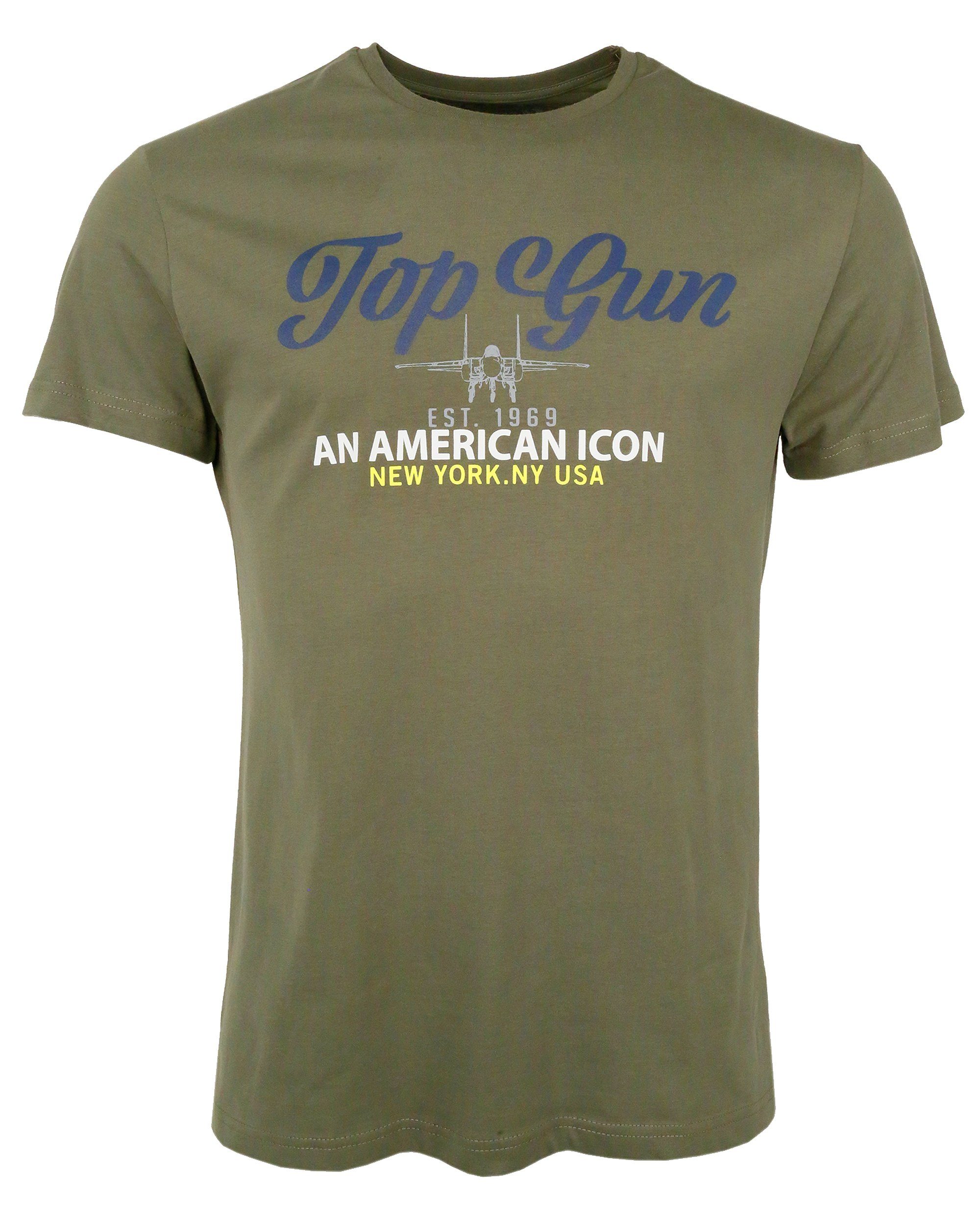 TOP GUN T-Shirt TG20212013 olive