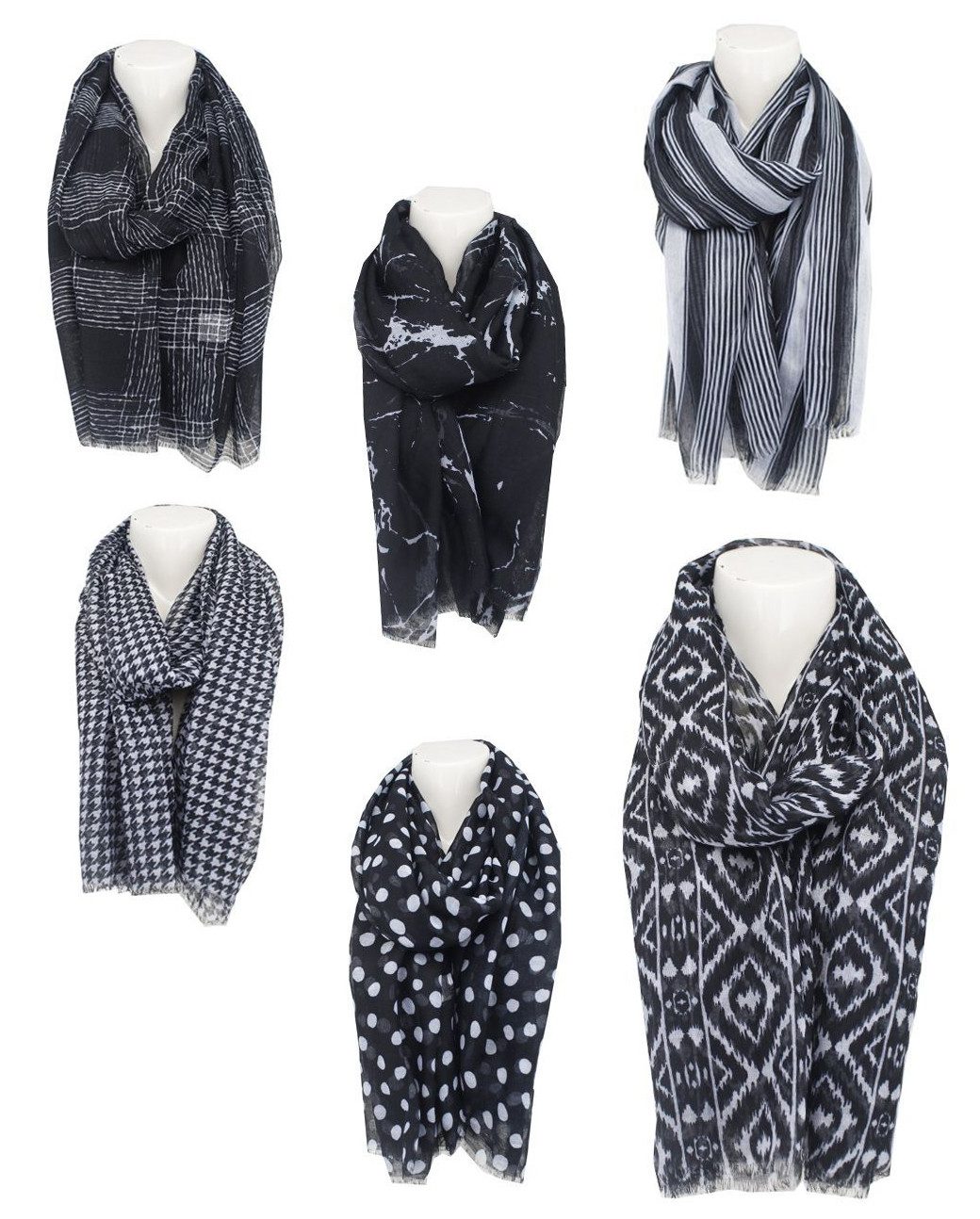 chic4home Schal Winter Weave, (1-St. 1-teilig), Damen Schal ca.80x180cm mod günstig online kaufen