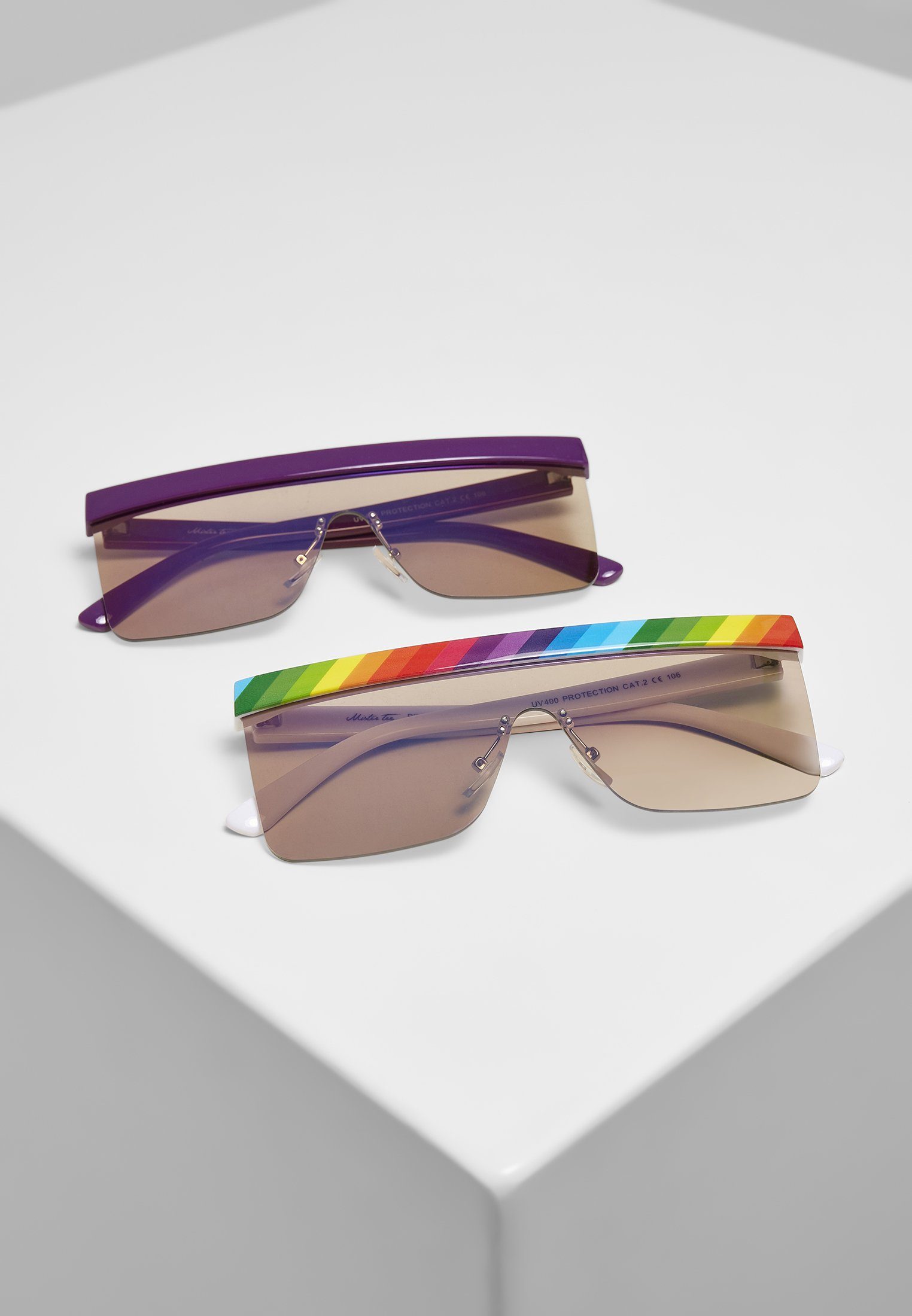 MisterTee Sonnenbrille Accessoires Pride Sunglasses 2-Pack