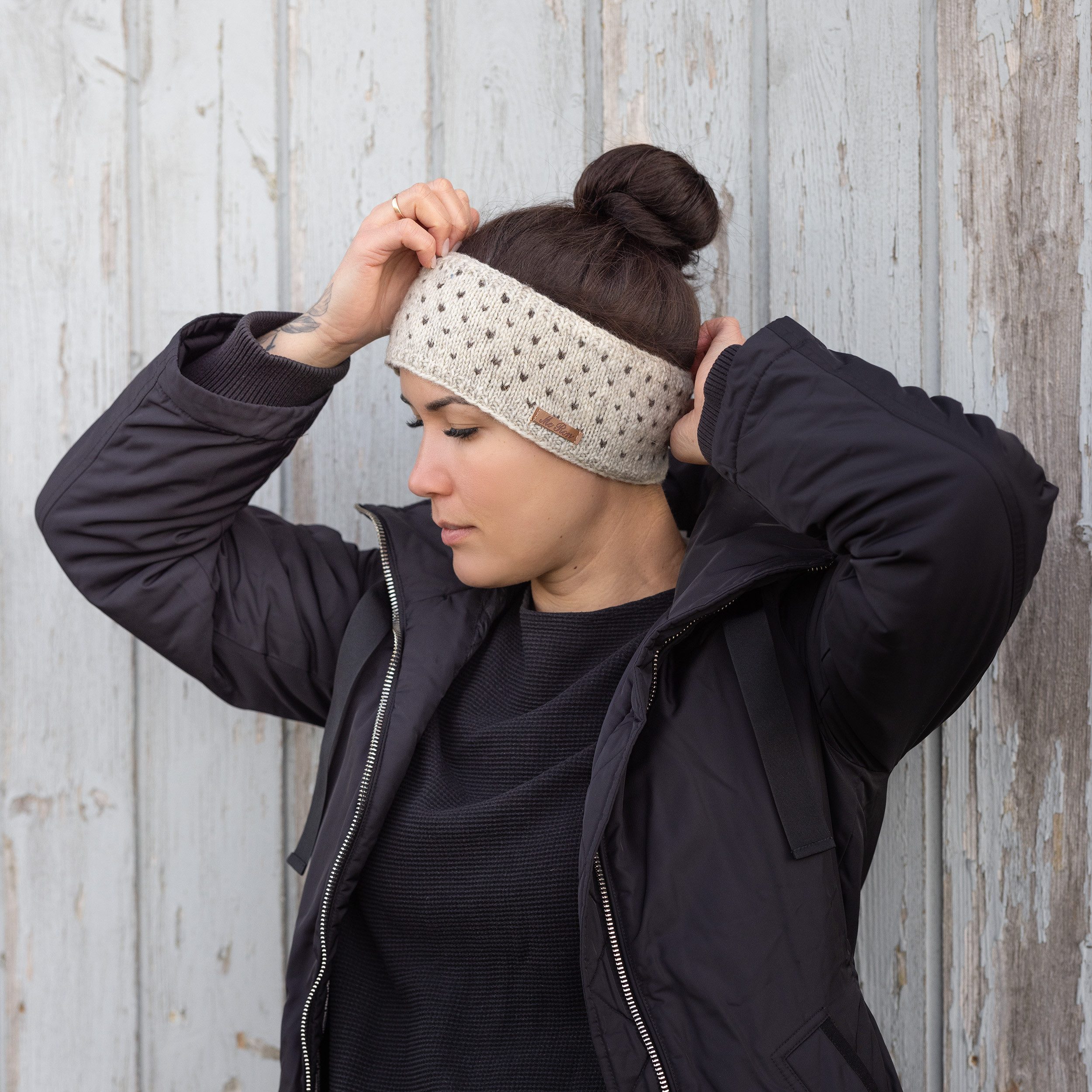 McRon Stirnband Modell Nadja gefüttert mit Fleece, hoher Schurwollanteil günstig online kaufen