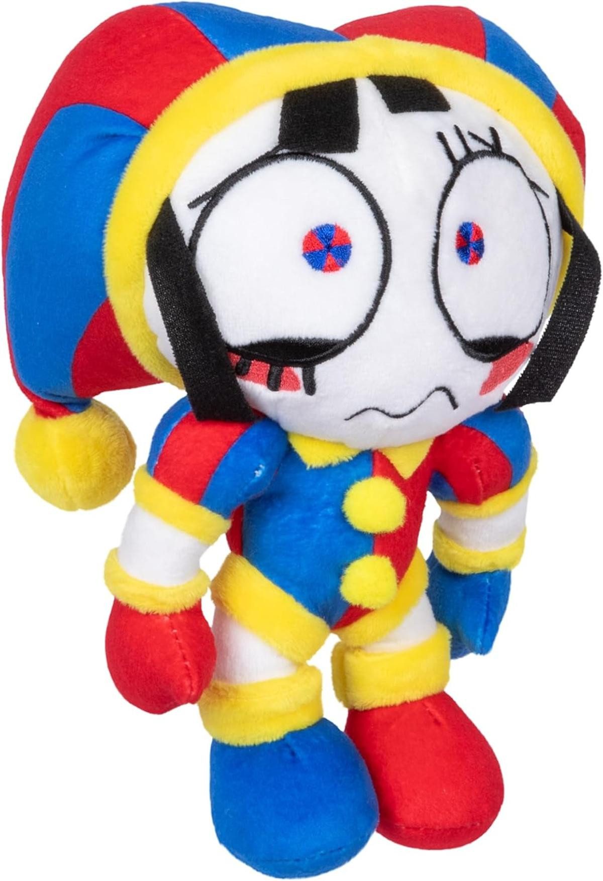 Moose Toys Spielfigur Amazing Digital Circus Deluxe Pomni Plüschfigur 20,3 cm große Figur