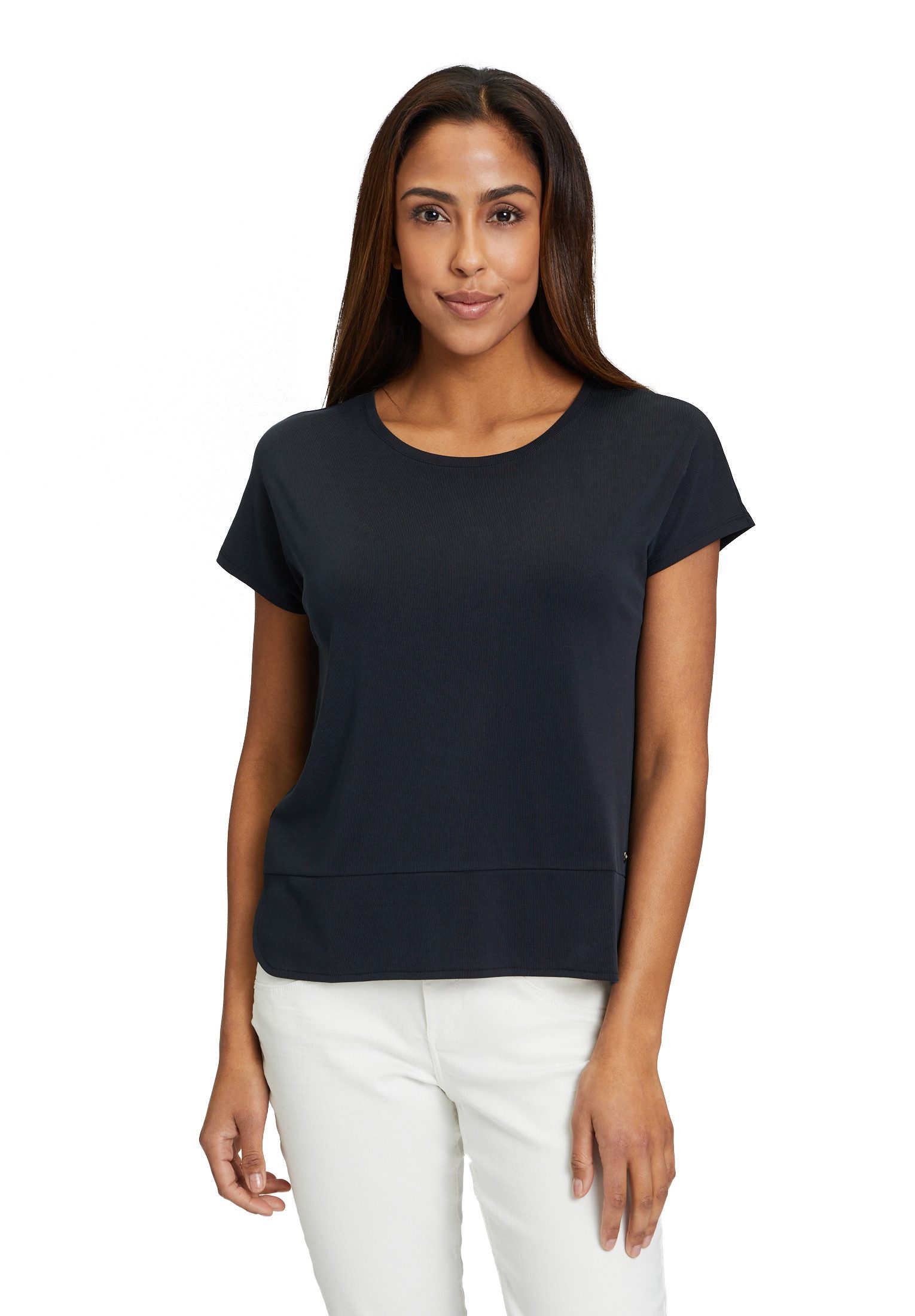 Betty&Co Kurzarmshirt Casual-Shirt