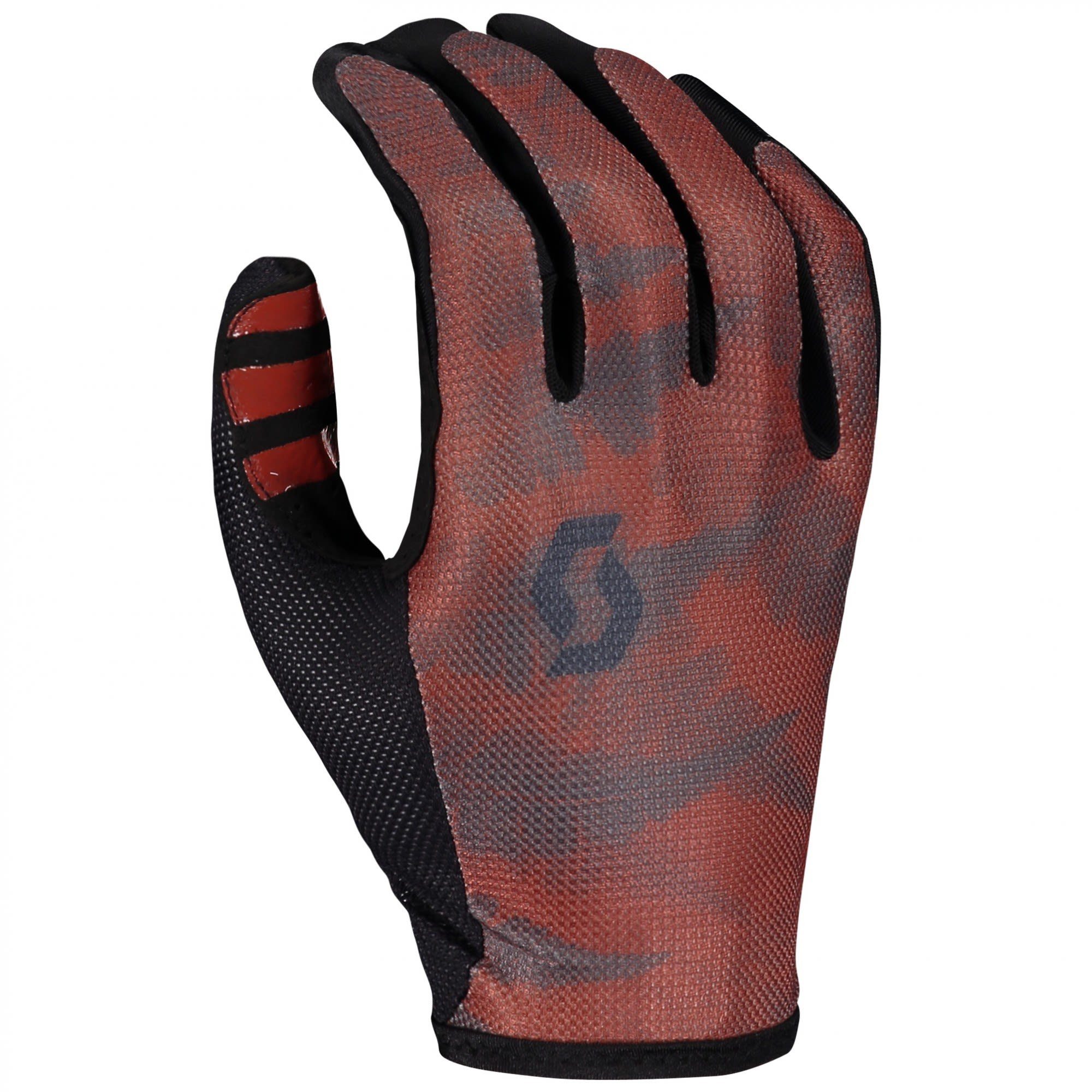 Scott Fleecehandschuhe - Dark Grey Lf Glove Traction Red Scott (vorgängermodell) Rust