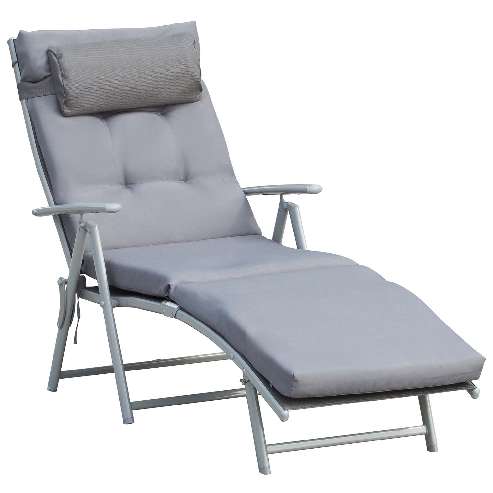MC Star Gartenliege Outsunny Sonnenliege Strandliege günstig online kaufen