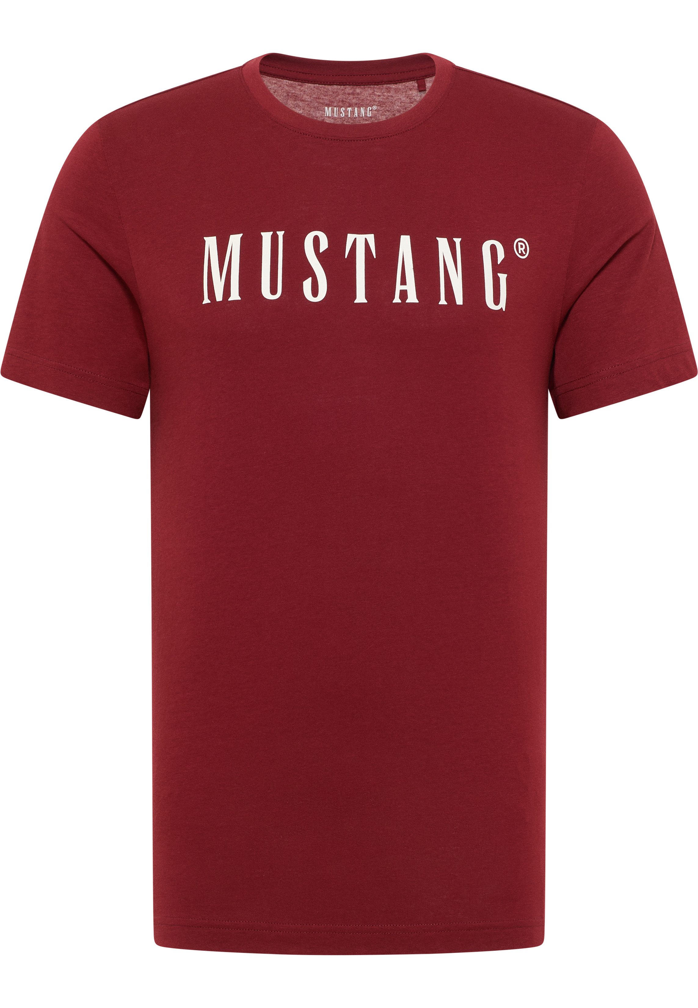 MUSTANG T-Shirt Austin mit Logo Print