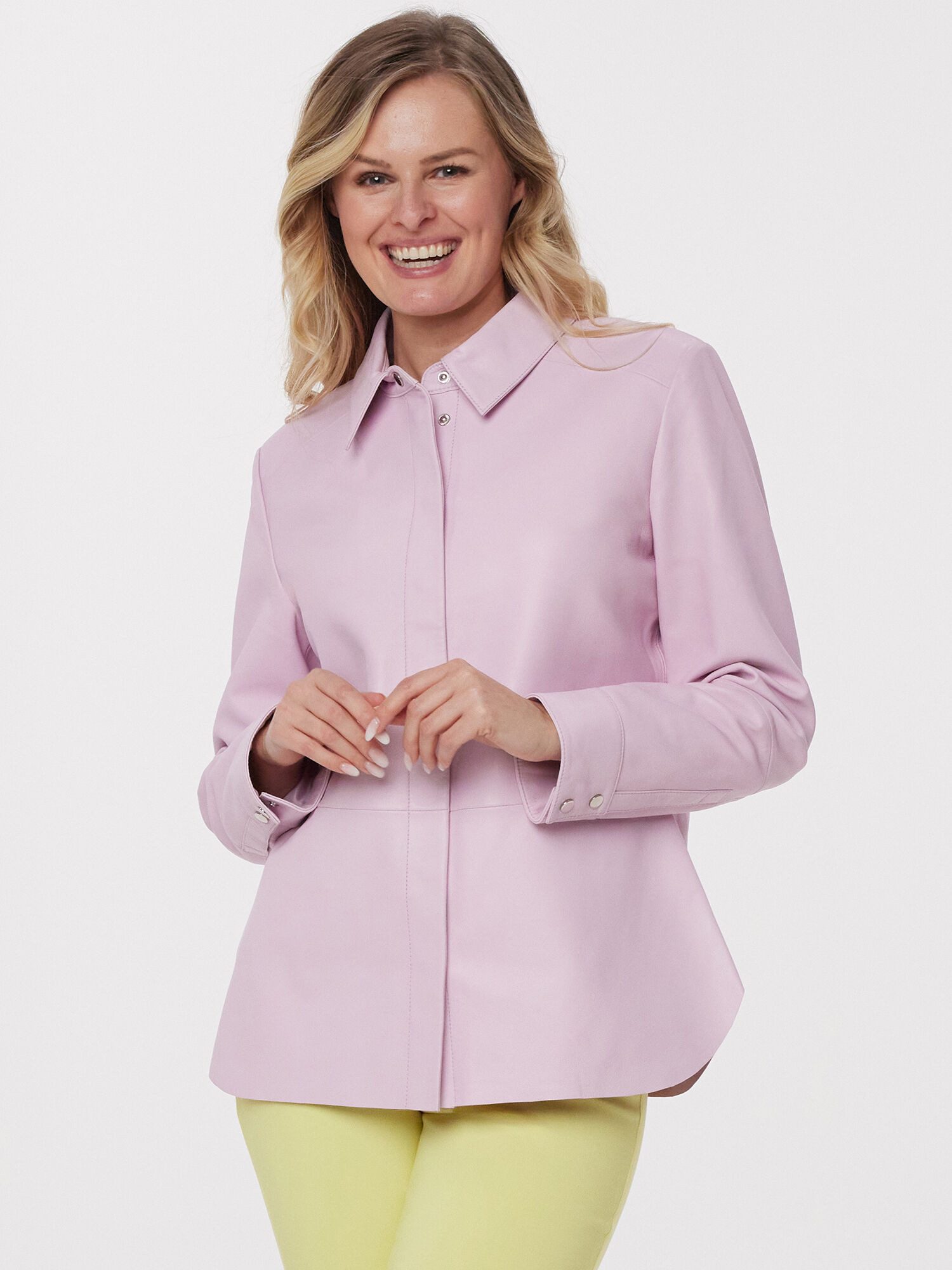 Hemdjacke Lederhemd
