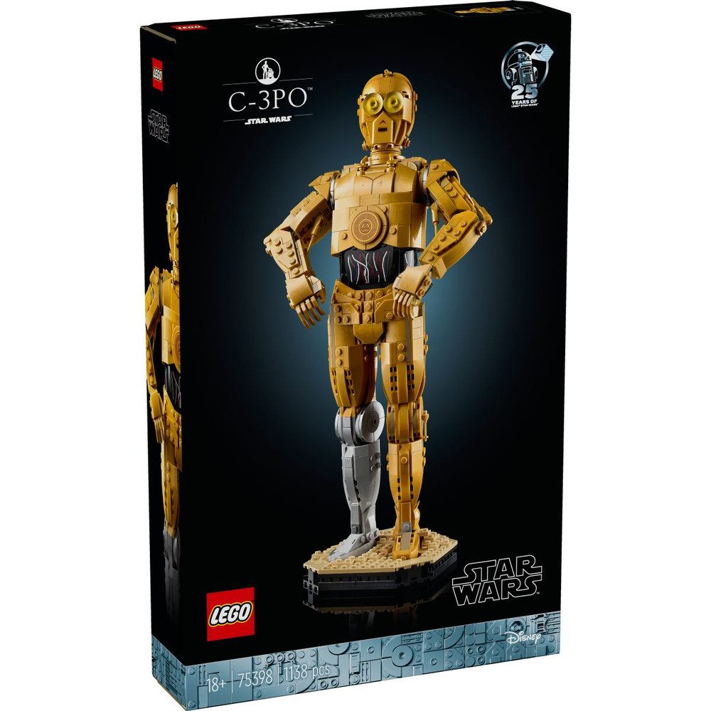 LEGO® LEGO® Star Wars™ 75398 - C-3PO™ Konstruktions-Spielset, (1138 St) günstig online kaufen