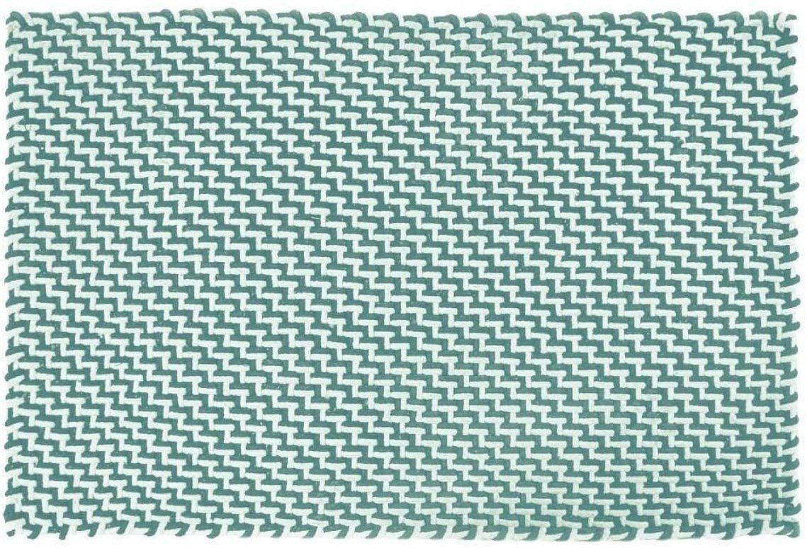 Teppich Pad Outdoor Teppich POOL Opal Türkis / Weiß 170x240 cm