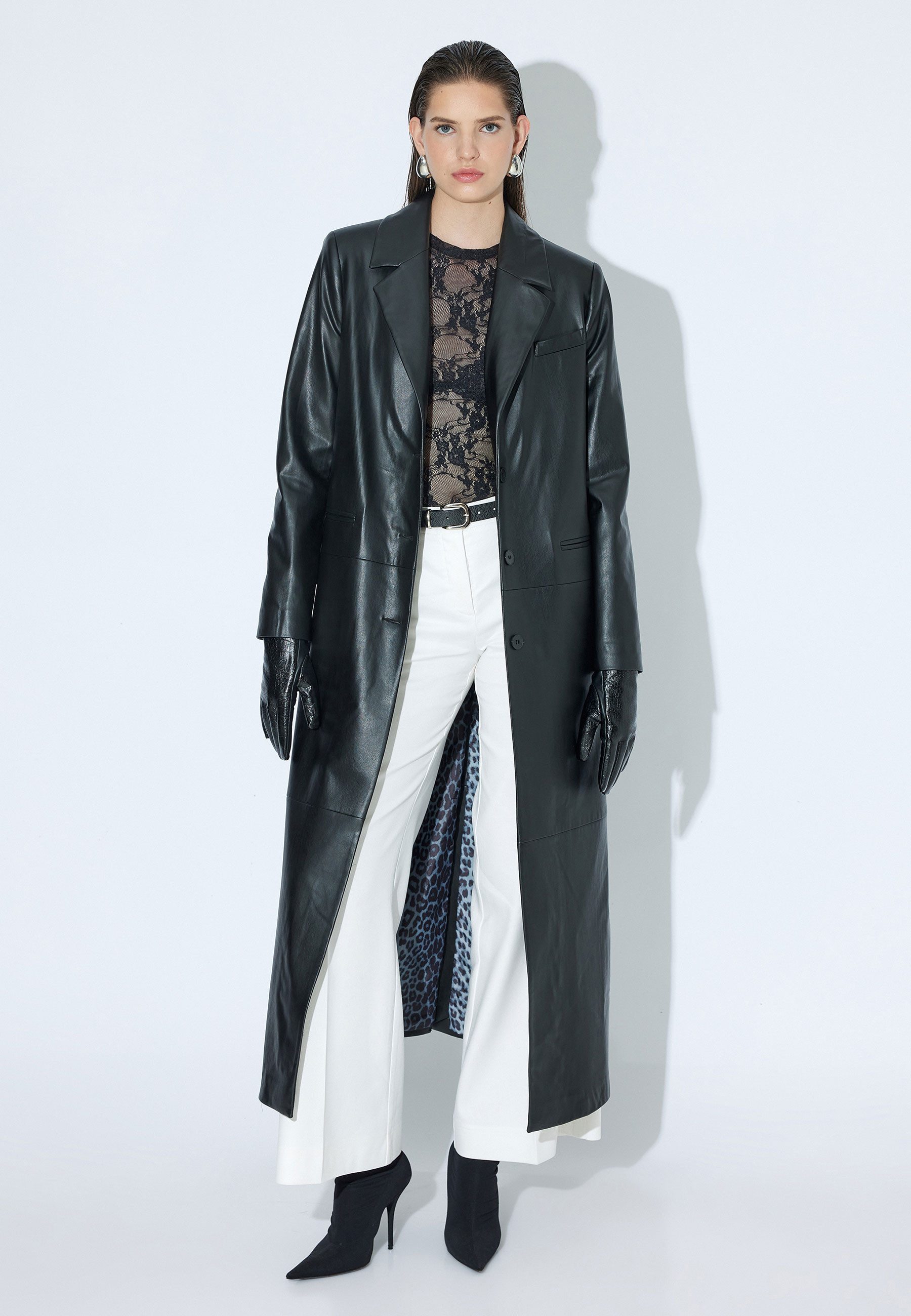 Koton Langmantel Regular Jacket Kragen