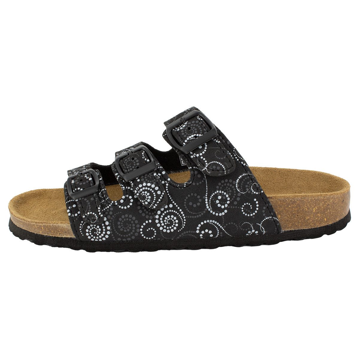 SUPERSOFT Classic Pantolette (1-tlg) Pantoletten - Lederdecksohle, Korkfußb günstig online kaufen