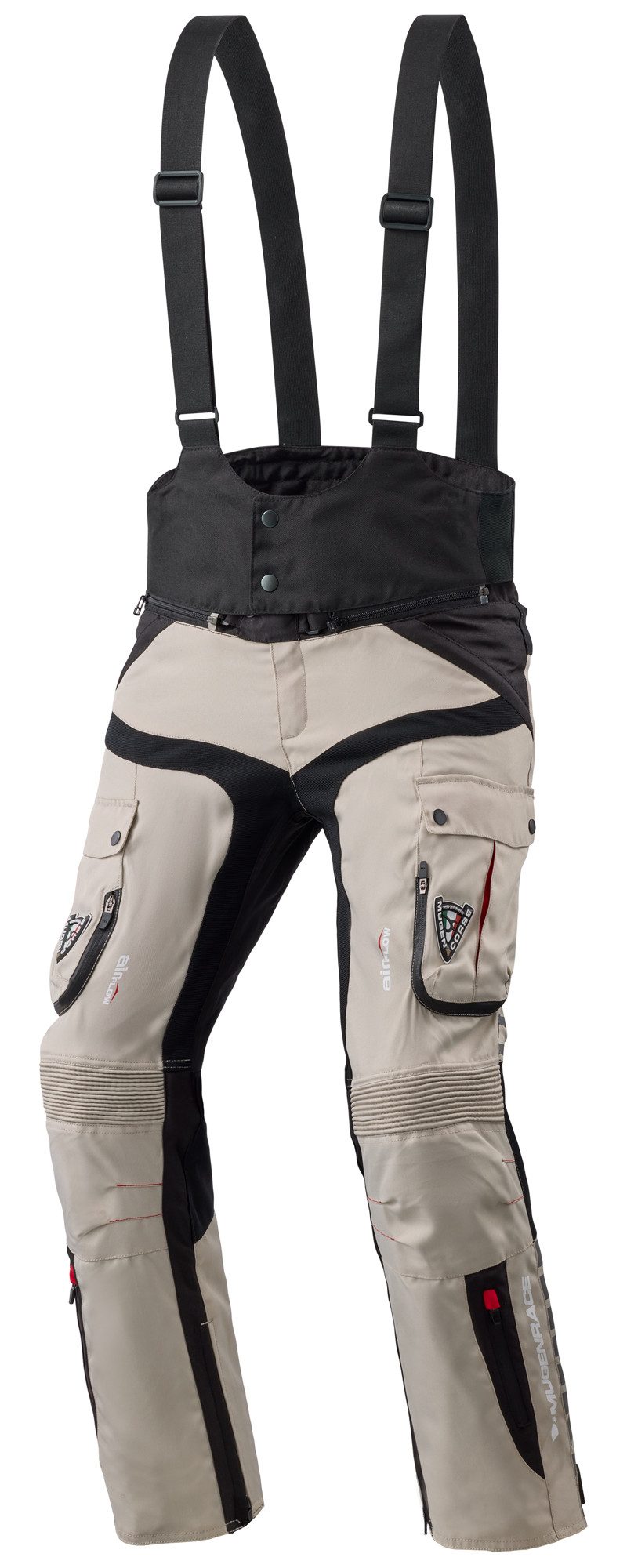 MUGENRACE Motorradhose Viaggiare wasserdichte Motorrad Textilhose Verbindungsreißverschluss,Knieprotektoren enthalten,herausnehmbar