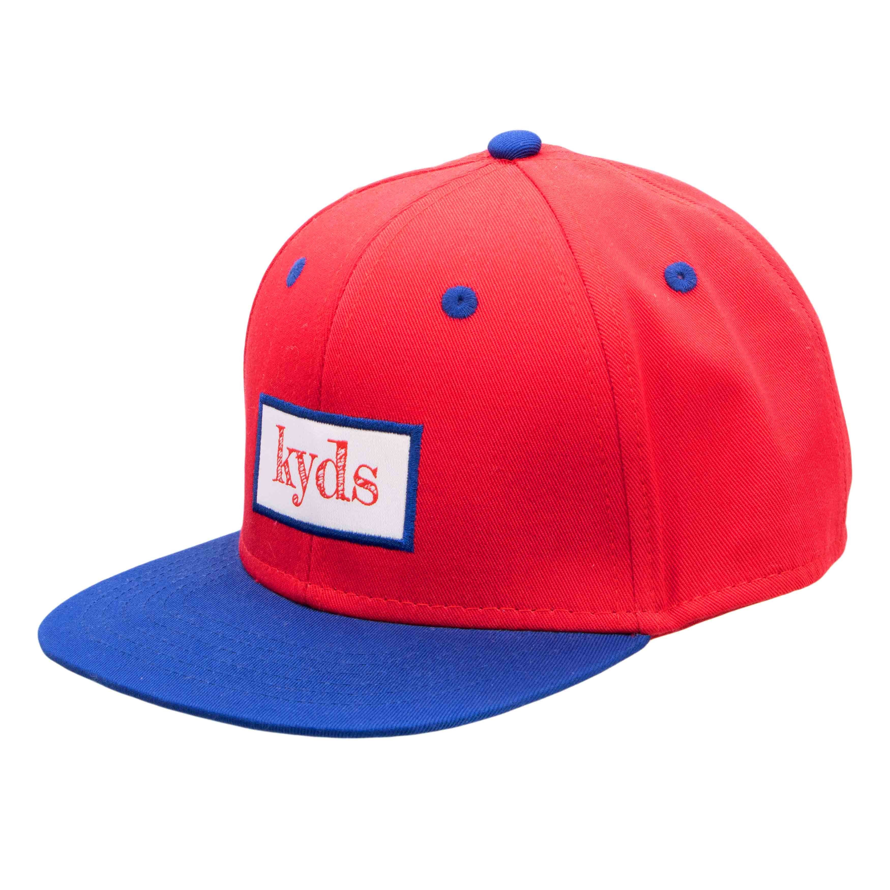 Kinder Cap Jahren ab Bio-Baumwolle Mädchen und verschiedene aus Erwachsene für Red Jungs, 2 100% kyds 3 Größen, Snapback Cap College