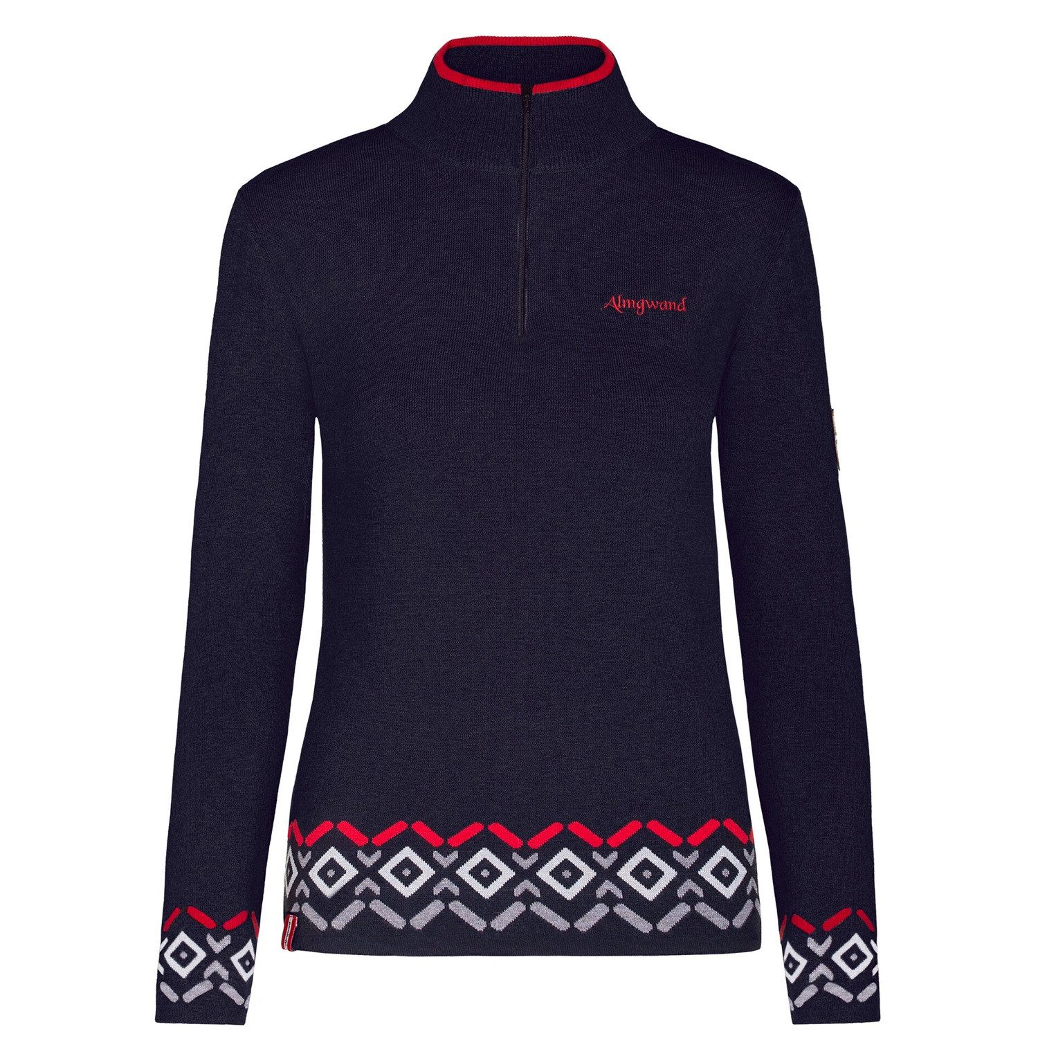 Almgwand Strickpullover Almgwand Ifersalm Damen Strickpullover Pullover 226206AD 17