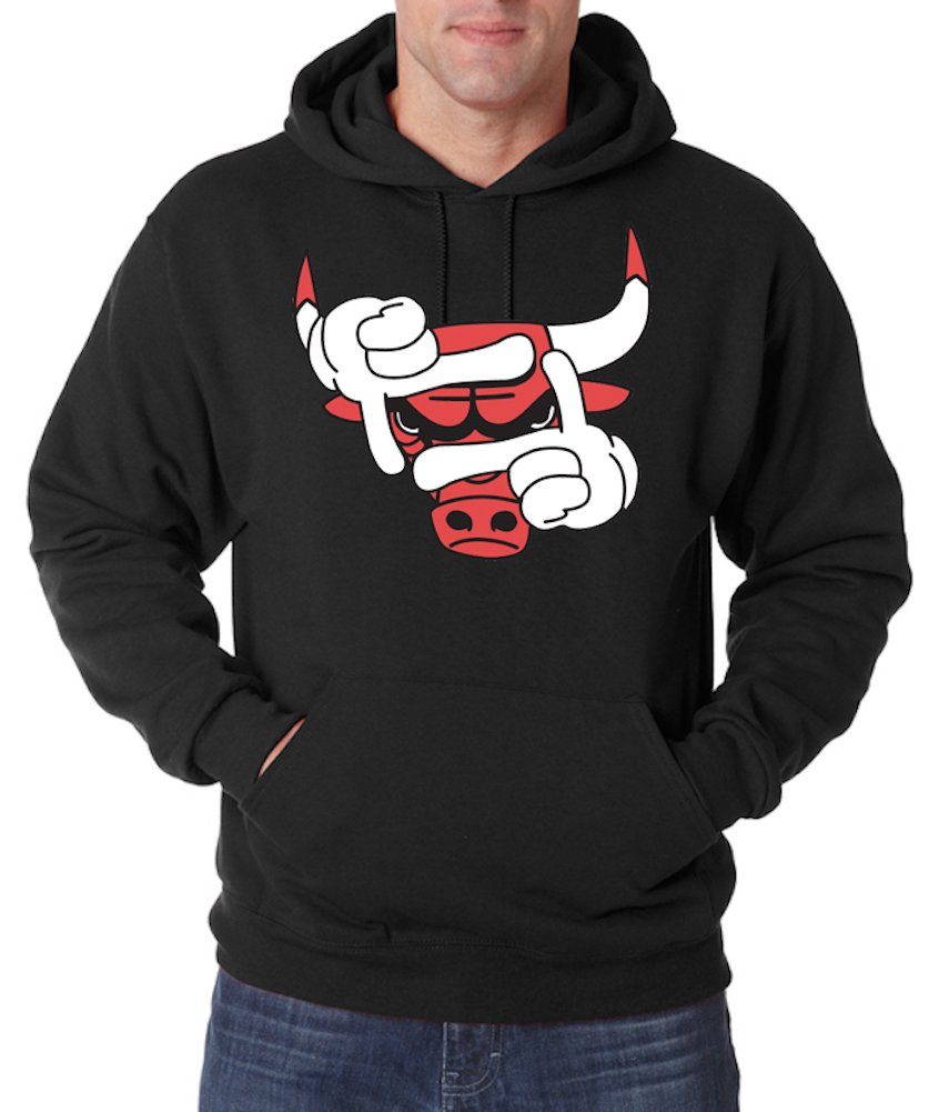 Youth Designz Kapuzenpullover Bulls Herren Hoodie Пуловеры mit modischem Print