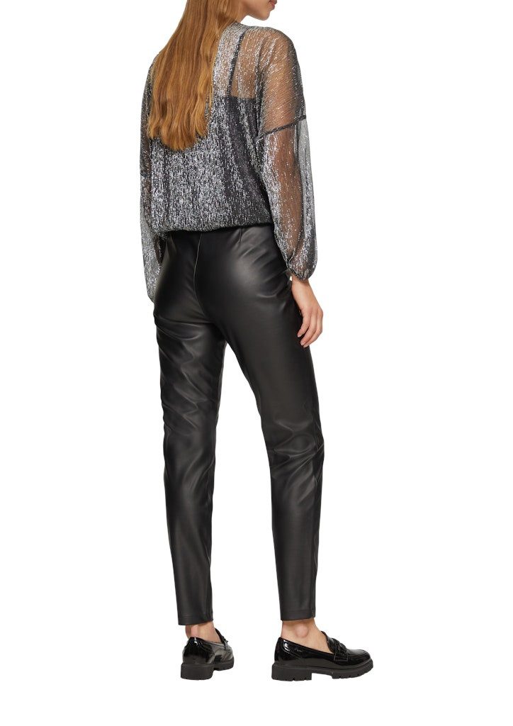 s.Oliver Langarmbluse Bluse BLACK günstig online kaufen