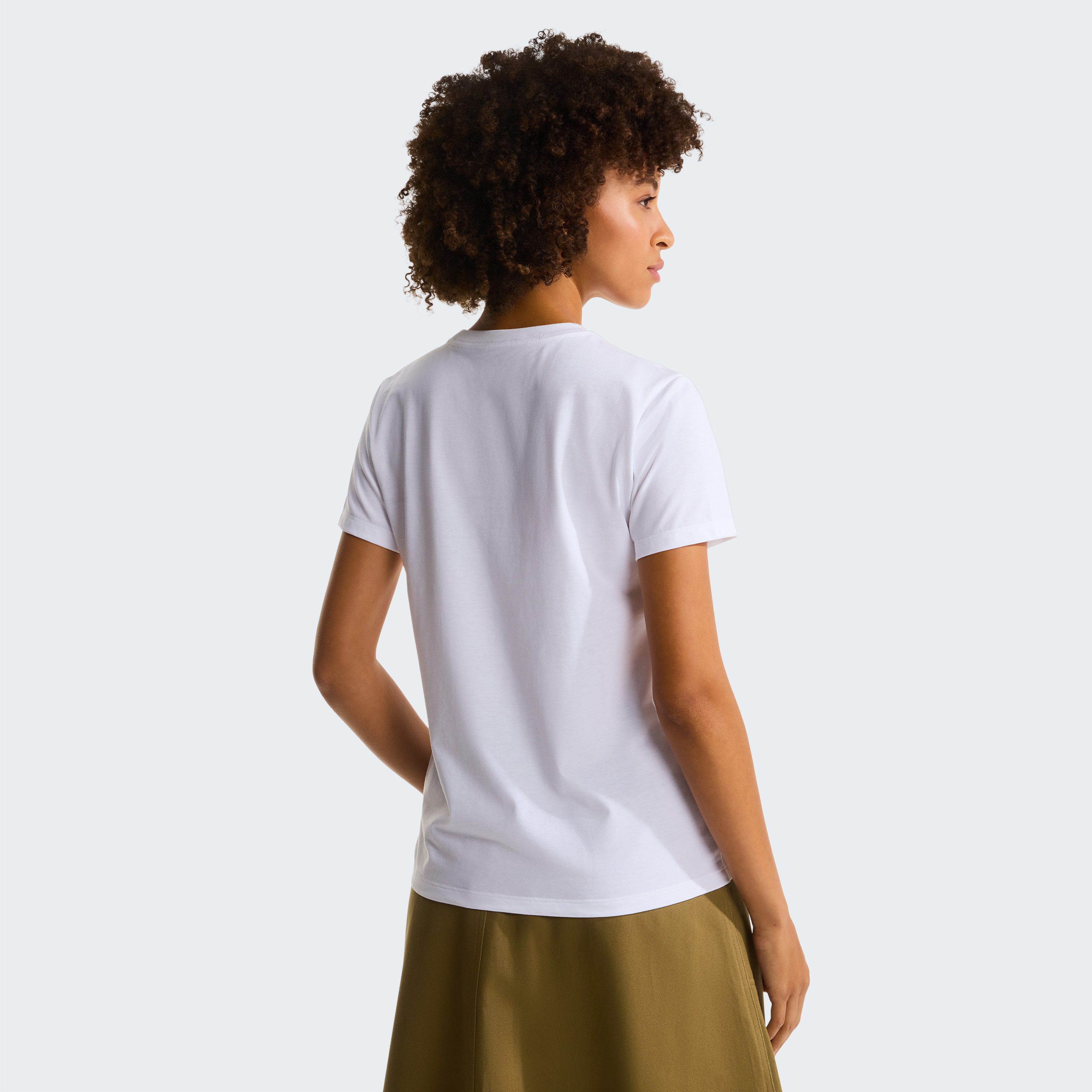 The North Face T-Shirt W EVOLUTION SIMPLE DOME SLM SHORT SLEEVE schmaler Schnitt, Kurzarm, für Wandern und Outdoor-Aktivitäten