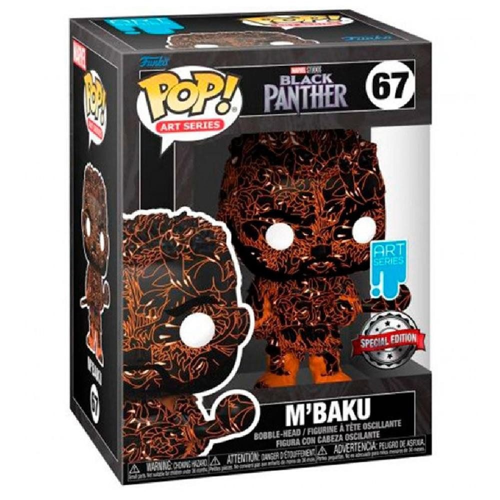 Funko Sammelfigur Black Panther M Baku Artist + Case Exclusive #0067