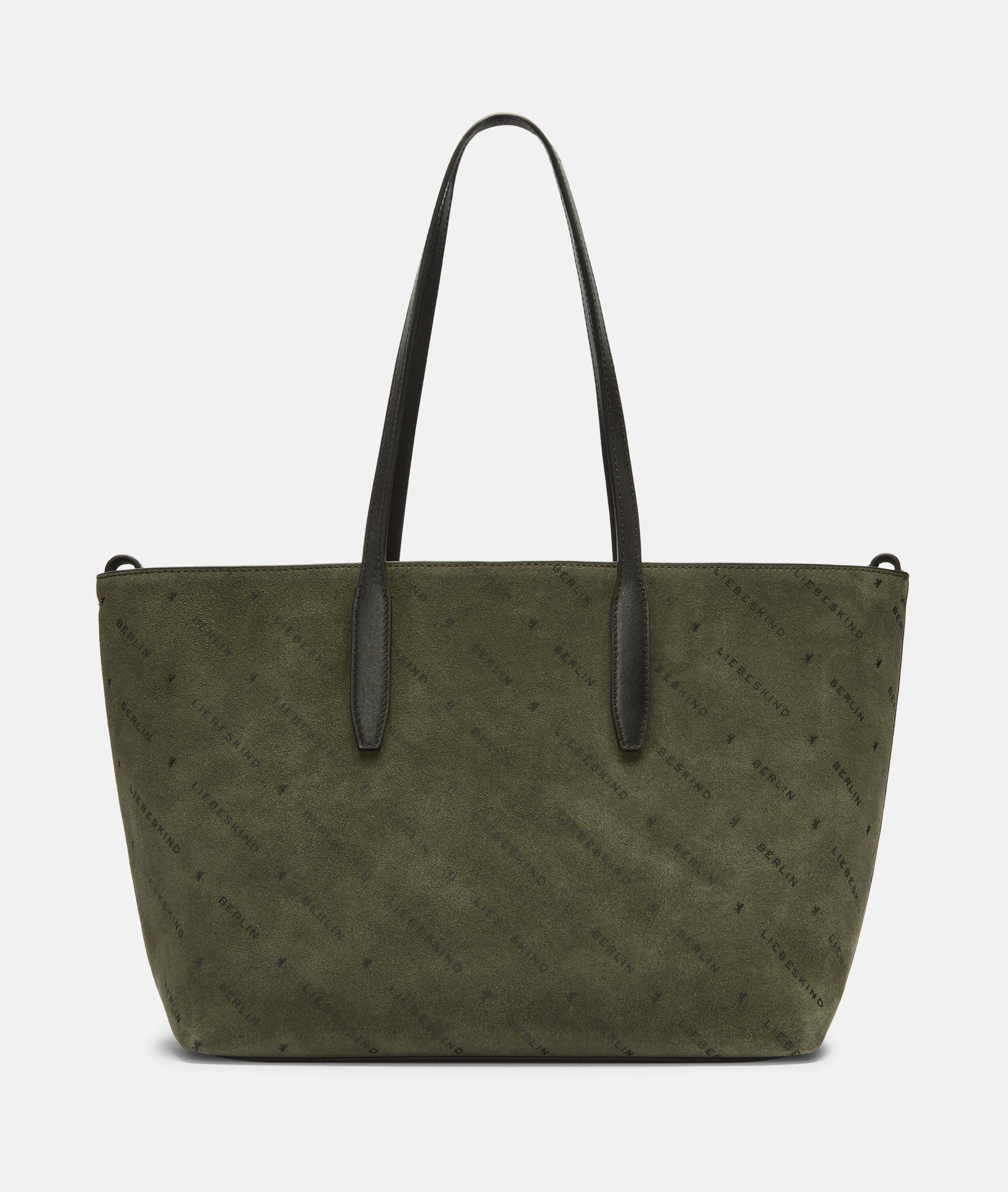 Liebeskind Berlin Shopper Shopper, Shopper aus Veloursleder mit Liebeskind Berlin Schriftzug