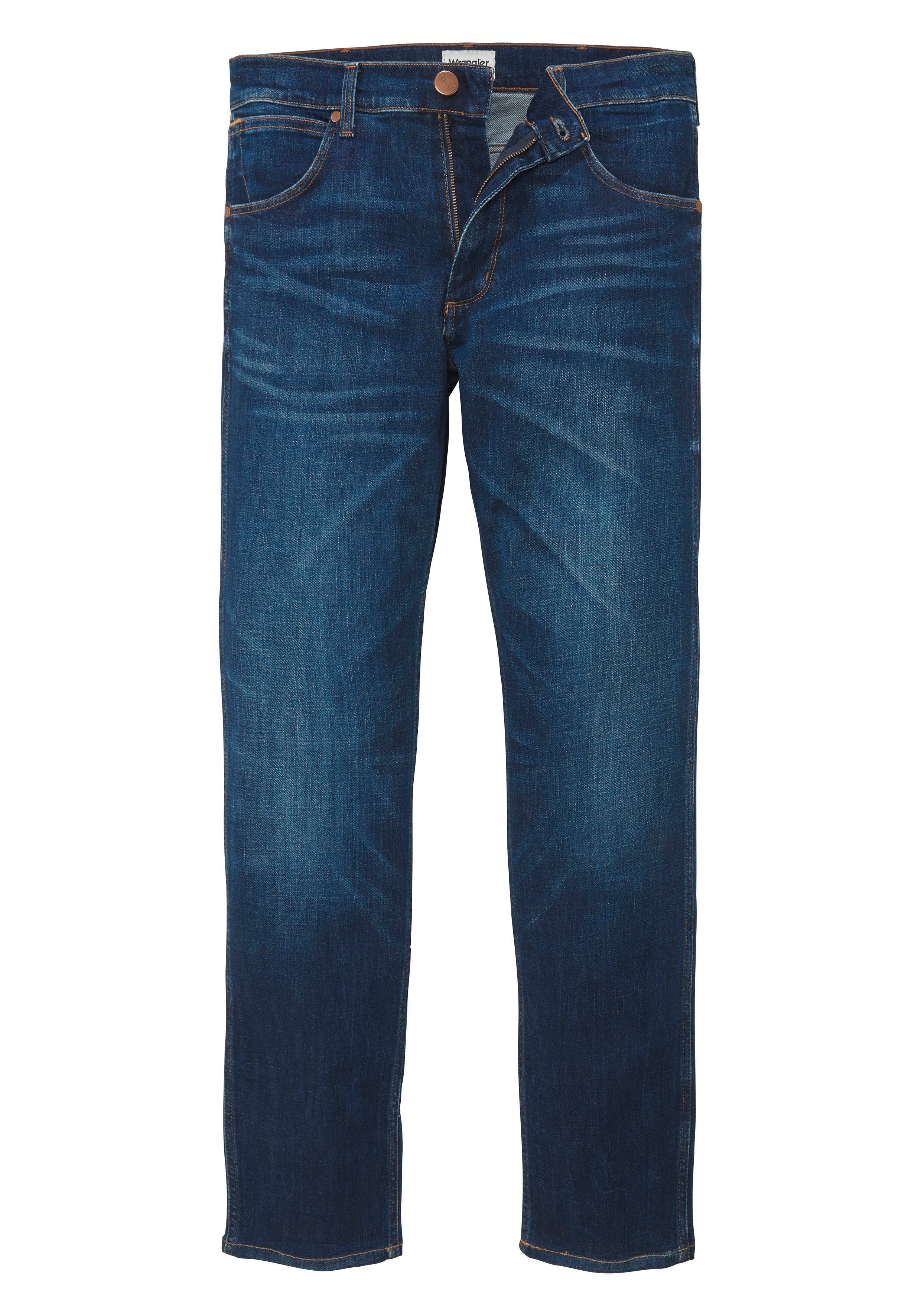 Wrangler Stretch-Jeans Greensboro Regular Straight Regular Straight for real