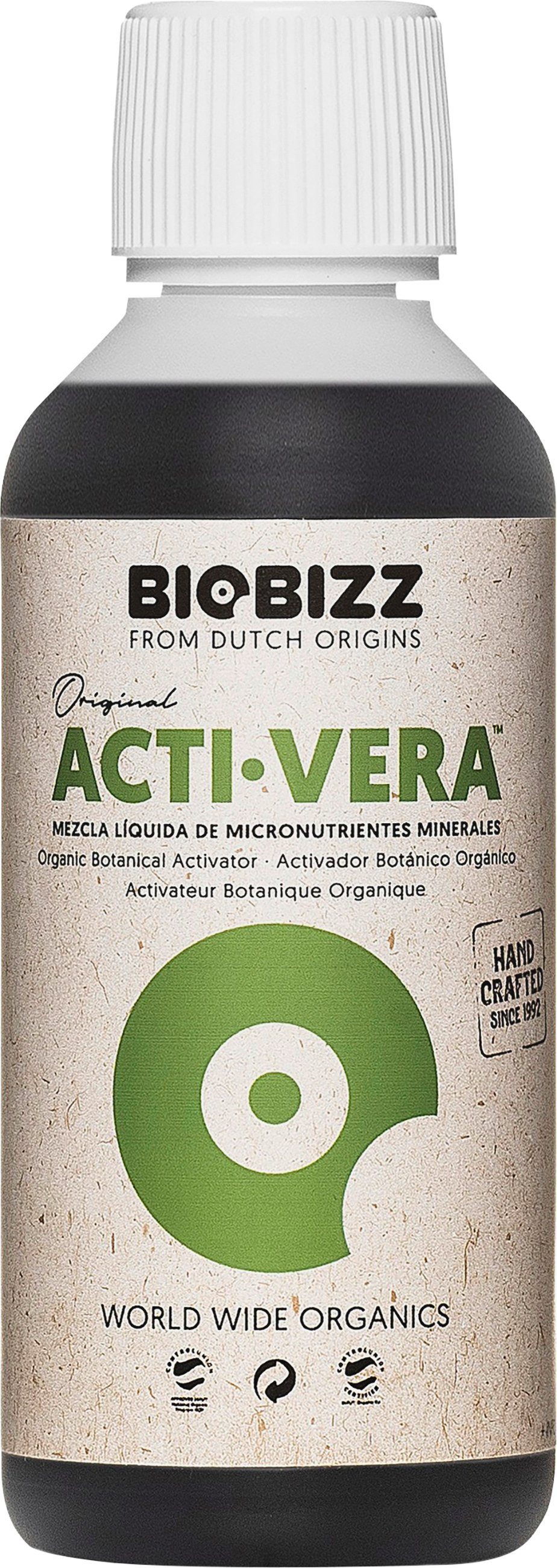 Biobizz Pflanzendünger BioBizz Dünger Acti-Vera 250 ml, Bio