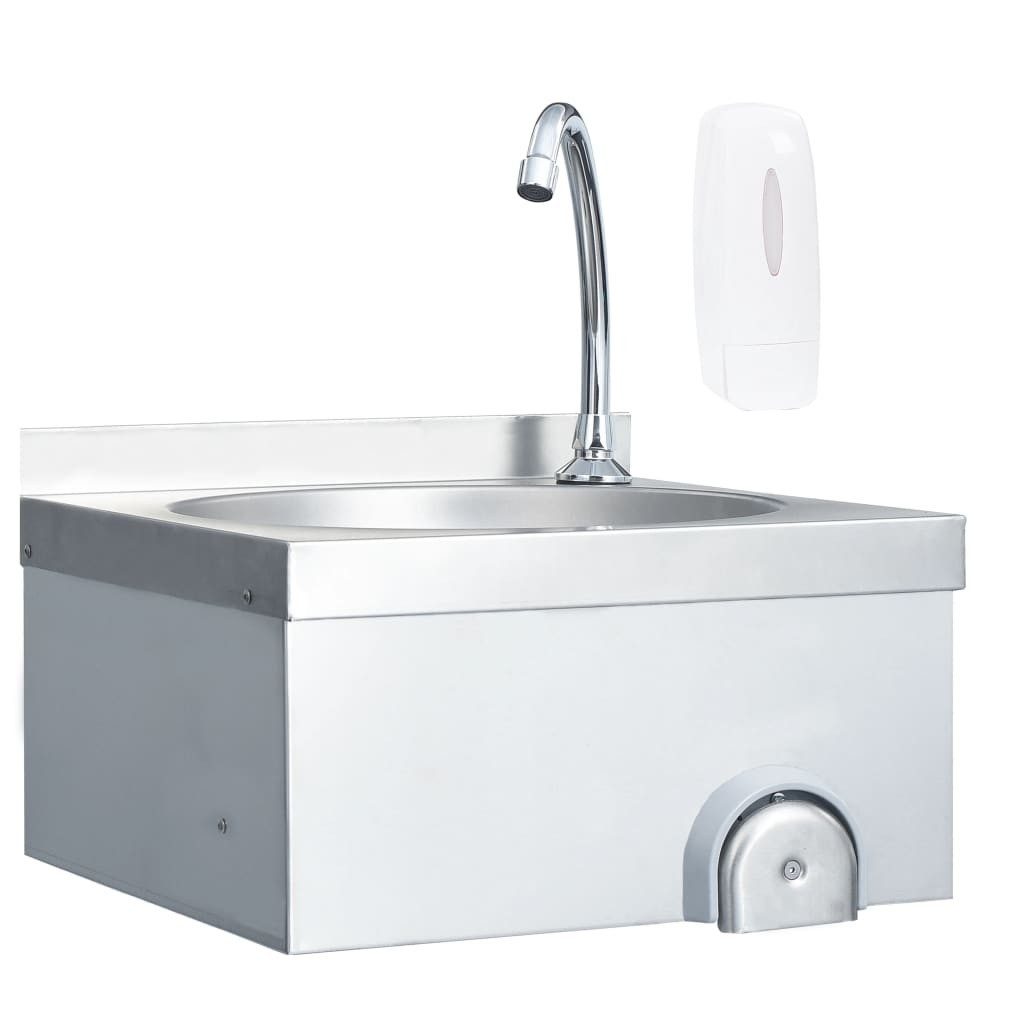 vidaXL Granitspüle Handwaschbecken mit Wasserhahn und günstig online kaufen