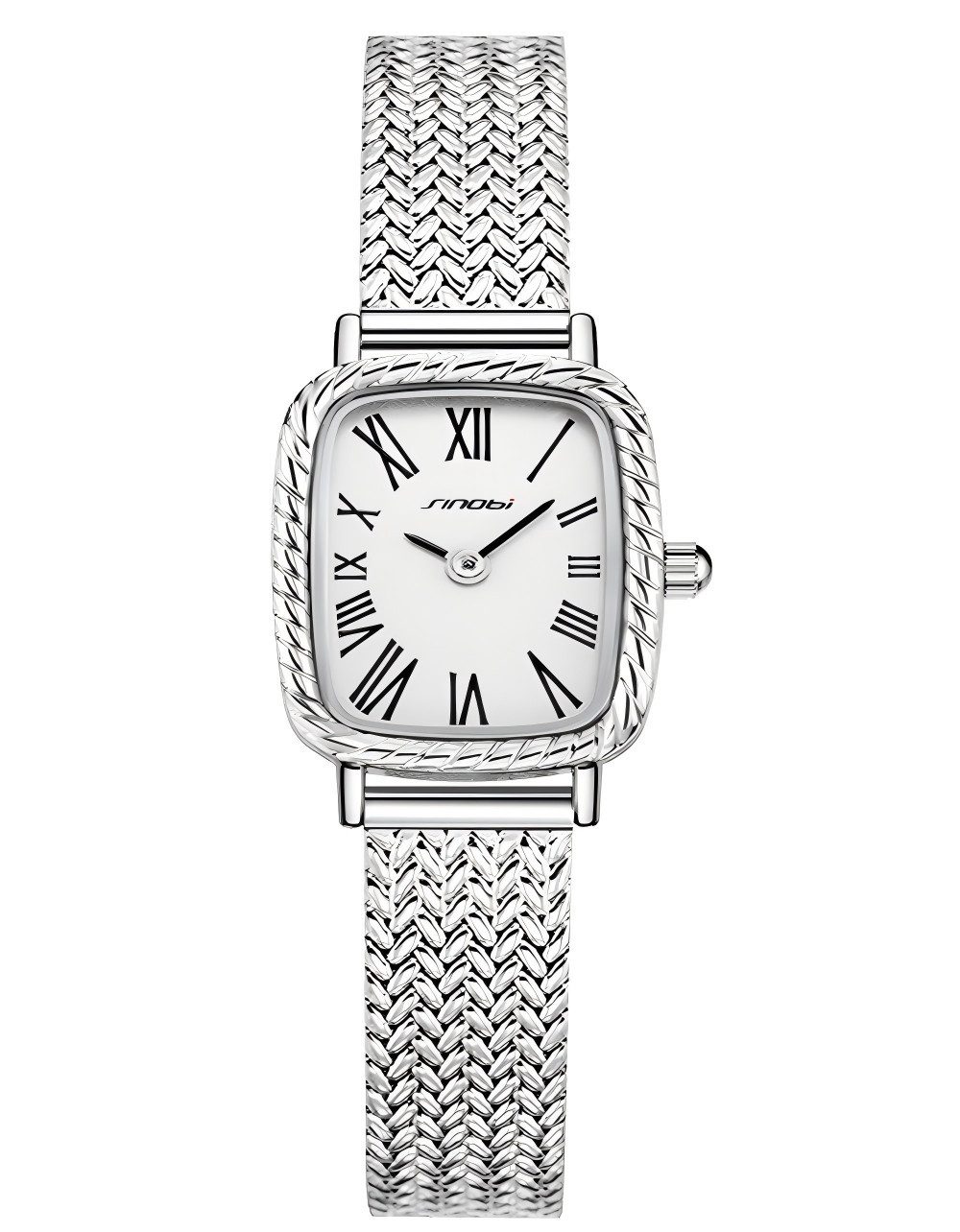 Quarzuhr Quarzuhr Armbanduhr Edelstahl Damen Uhr, Multifunktionsuhr Damenuhr