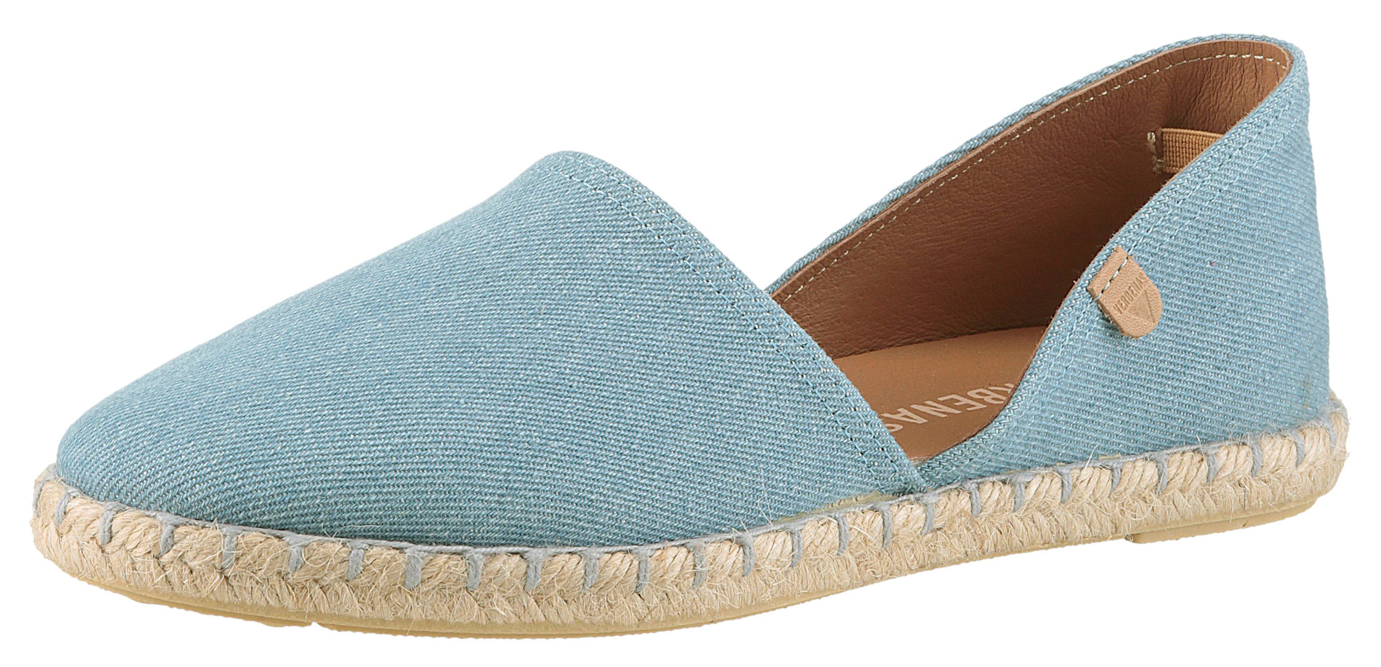 VERBENAS CARMEN DENIM Espadrille, Slipper, Sommerschuh, Strandschuh im Jean günstig online kaufen