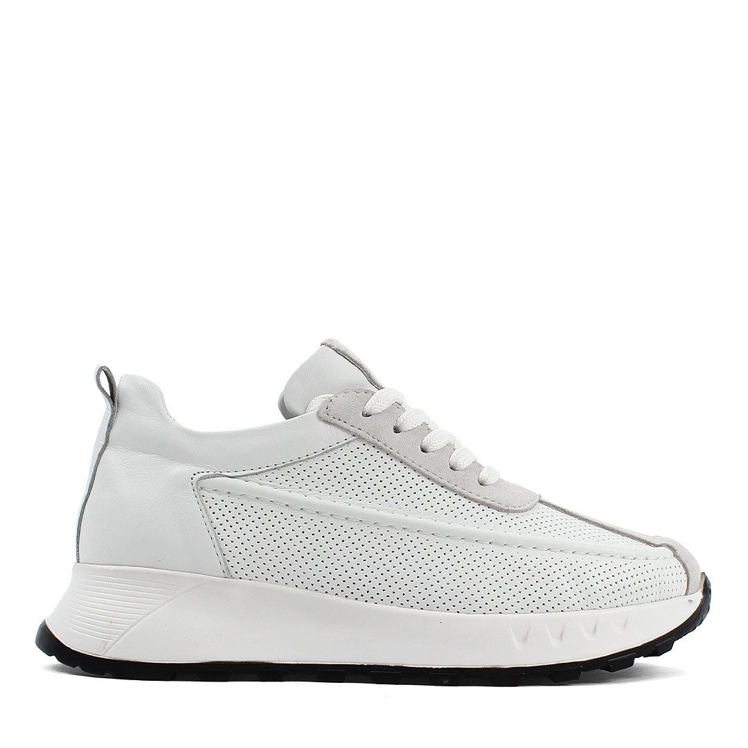 Modische Leder-Sneaker mit Plateau und optimalem Komfort Sneaker