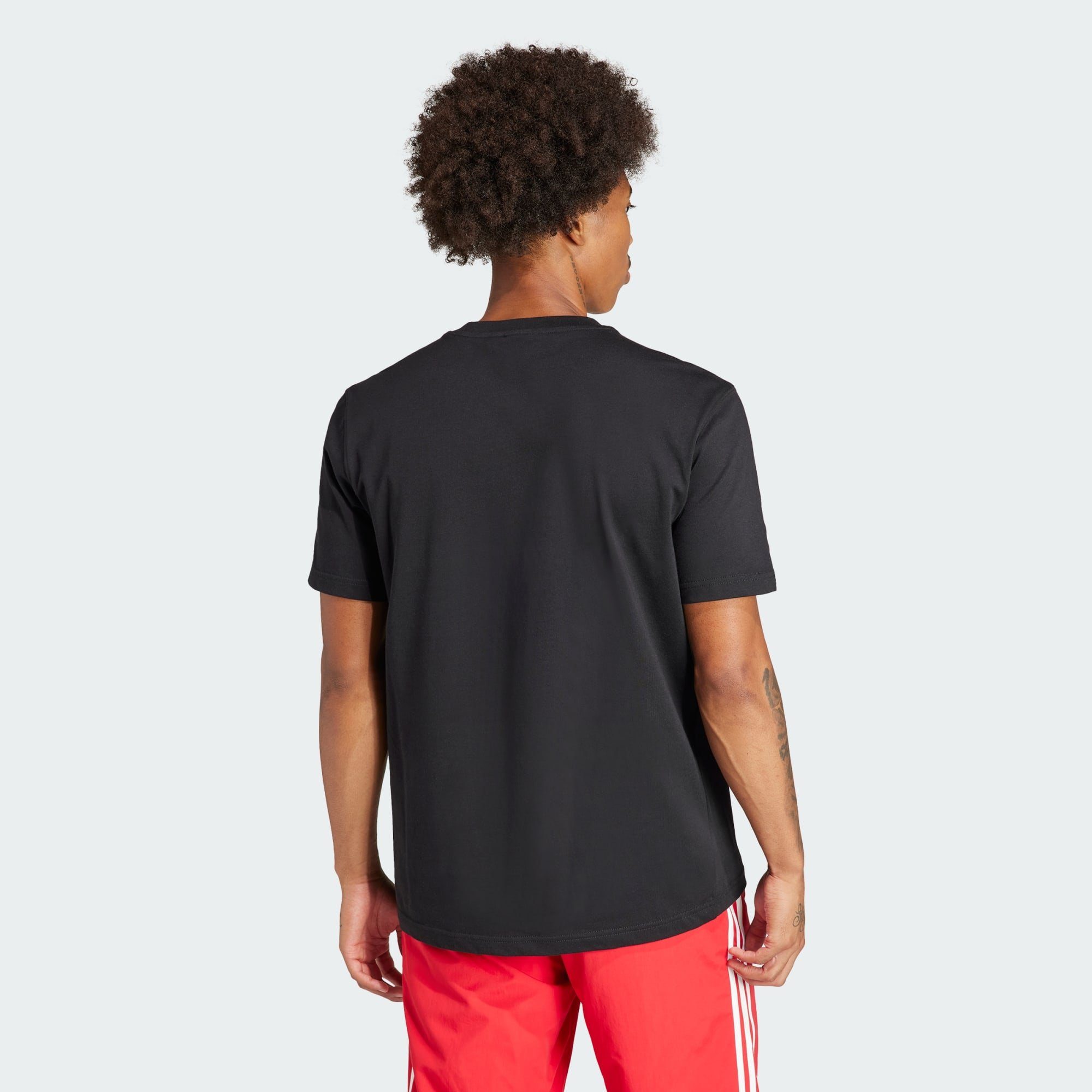 Originals TREFOIL adidas Black ADICOLOR T-SHIRT T-Shirt