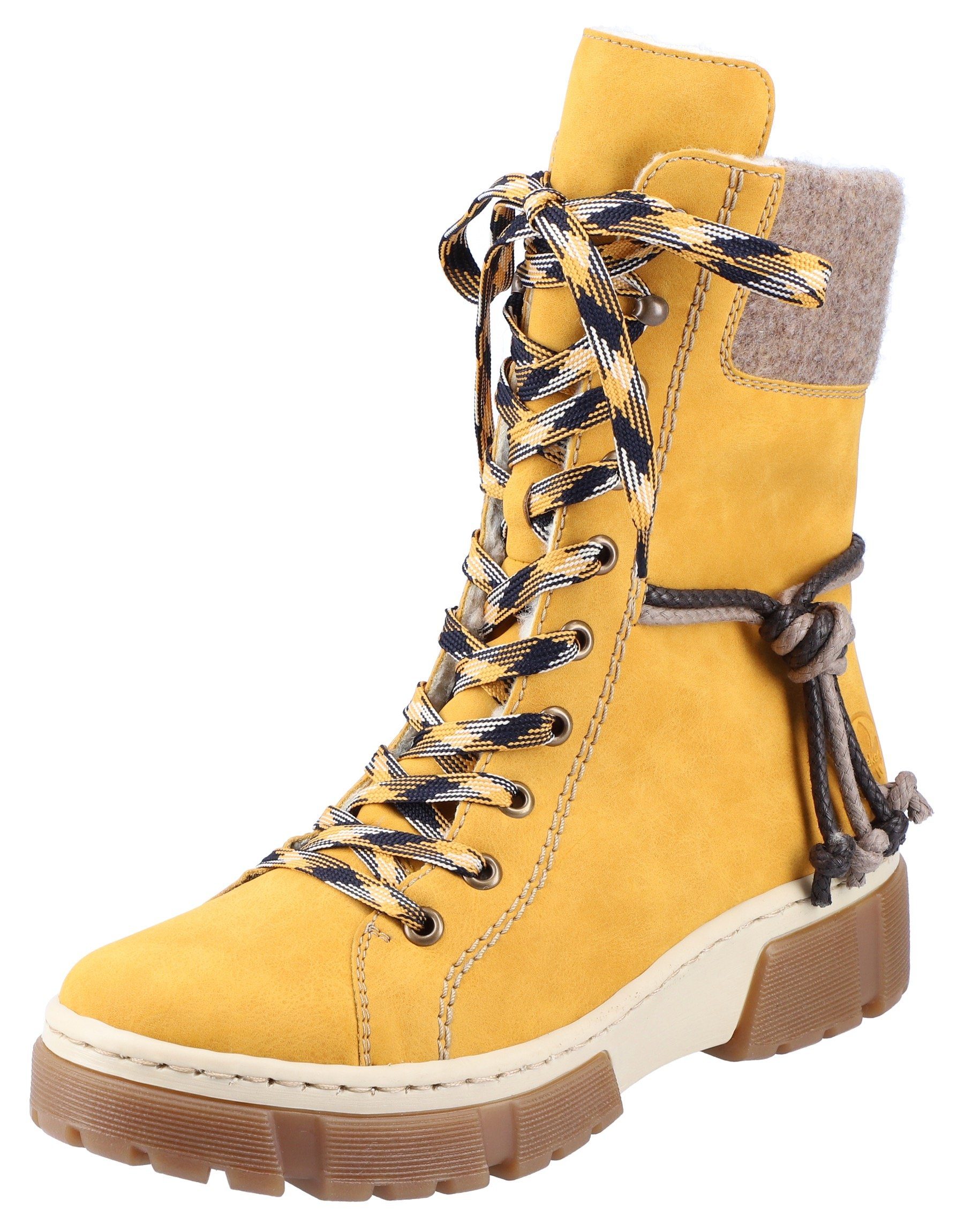 Rieker Winterboots mit Kordel am Schaft