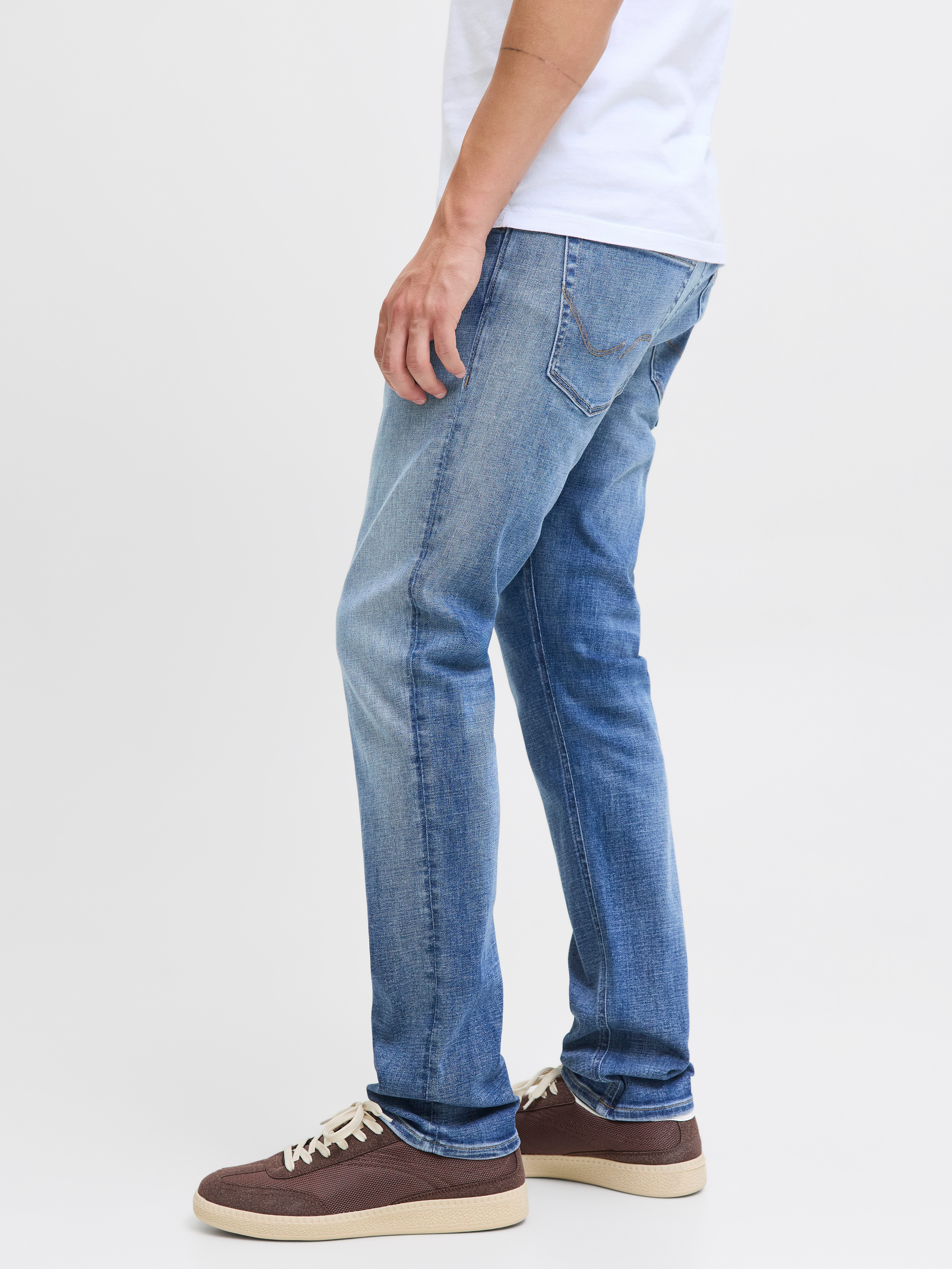 Jack & Jones Slim-fit-Jeans JJIGLENN JJCOLE günstig online kaufen