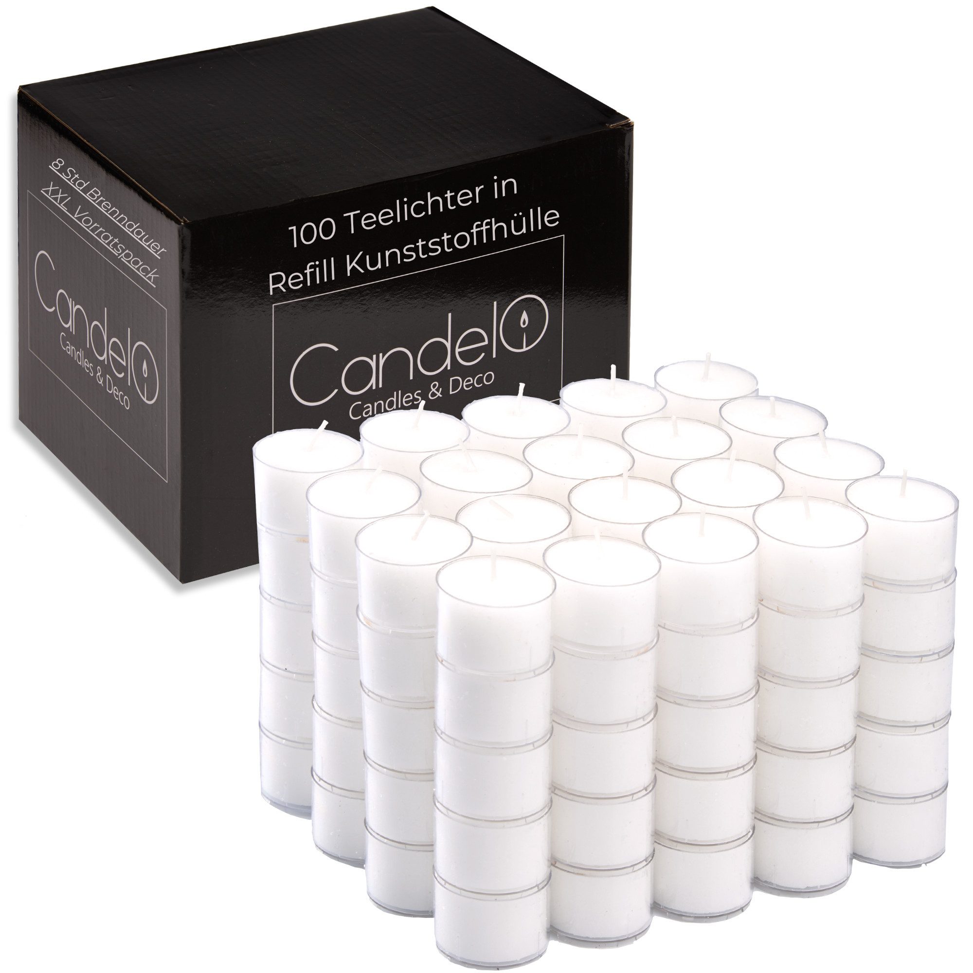 Candelo Teelicht Candelo 100 Teelichter 8 günstig online kaufen