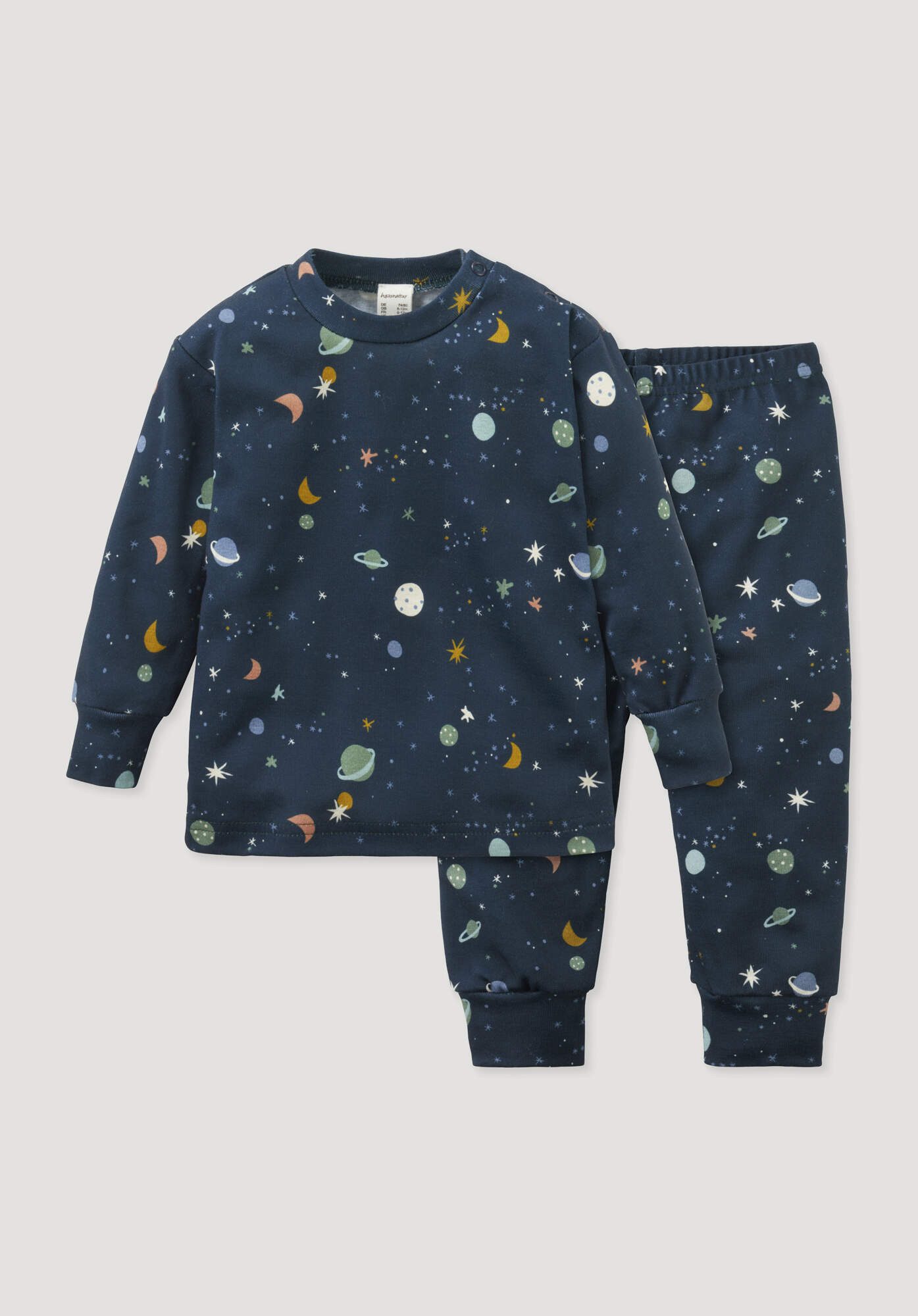Hessnatur Pyjama Regular aus reiner Bio-Baumwolle günstig online kaufen