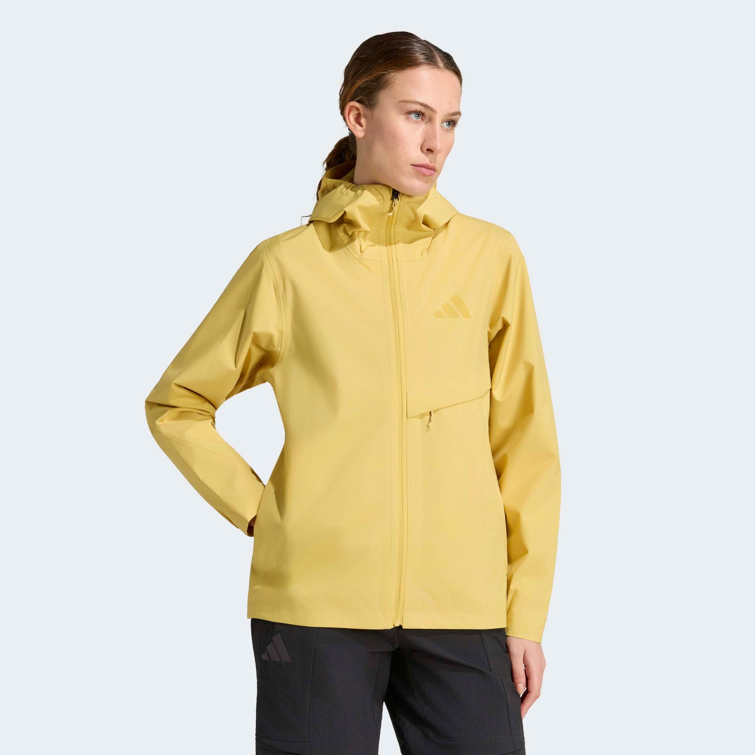 adidas TERREX Outdoorjacke W MT 2L RAIN J für Erwachsene, mit sportlichem Stil, aus Polyester