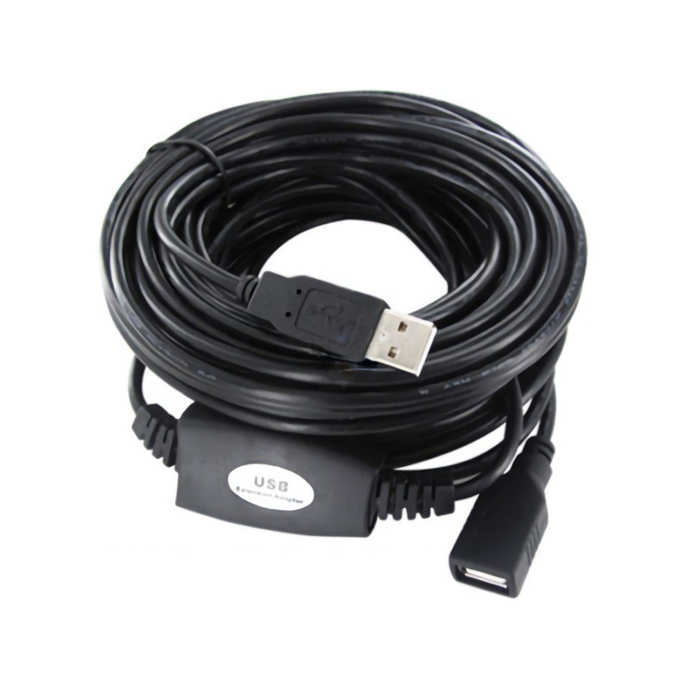 Bolwins J31D 15m USB 2.0 Kabel Verlängerungskabel Repeater Verstärker aktiv Verlängerungskabel
