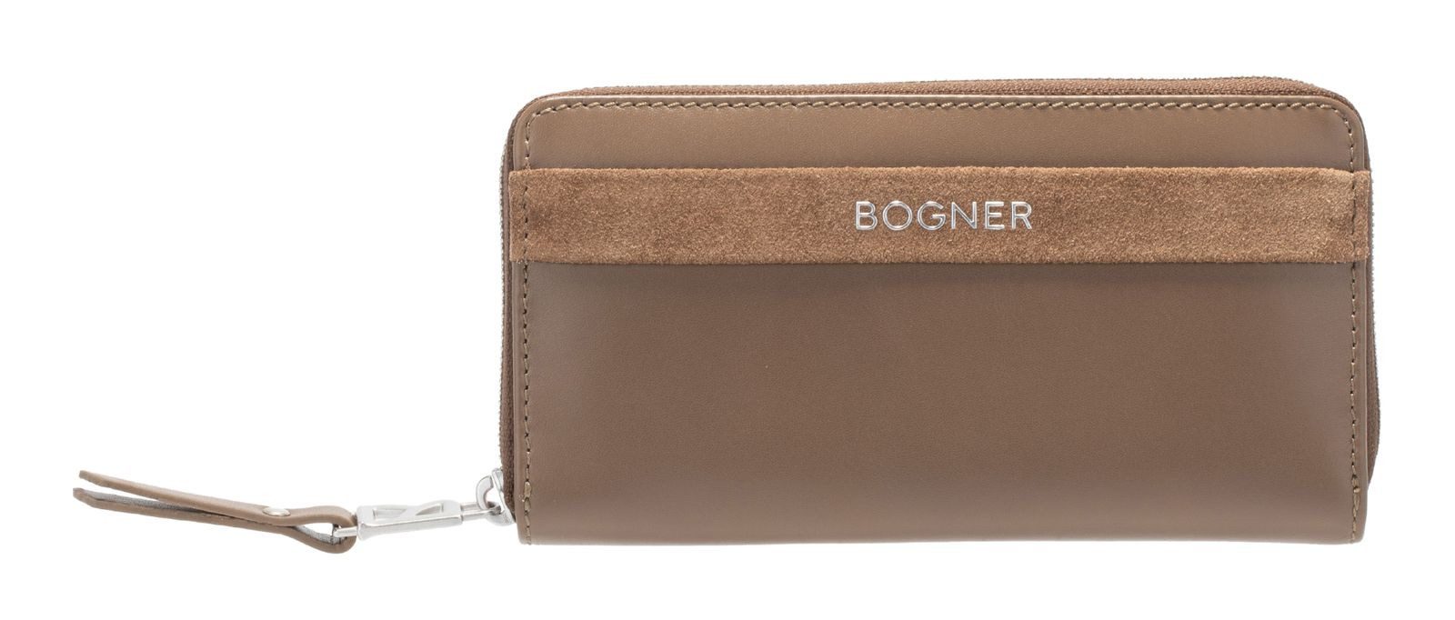 BOGNER Geldbörse Ela Purse, aus echtem Rindsleder mit RFID-Blocker Schutz