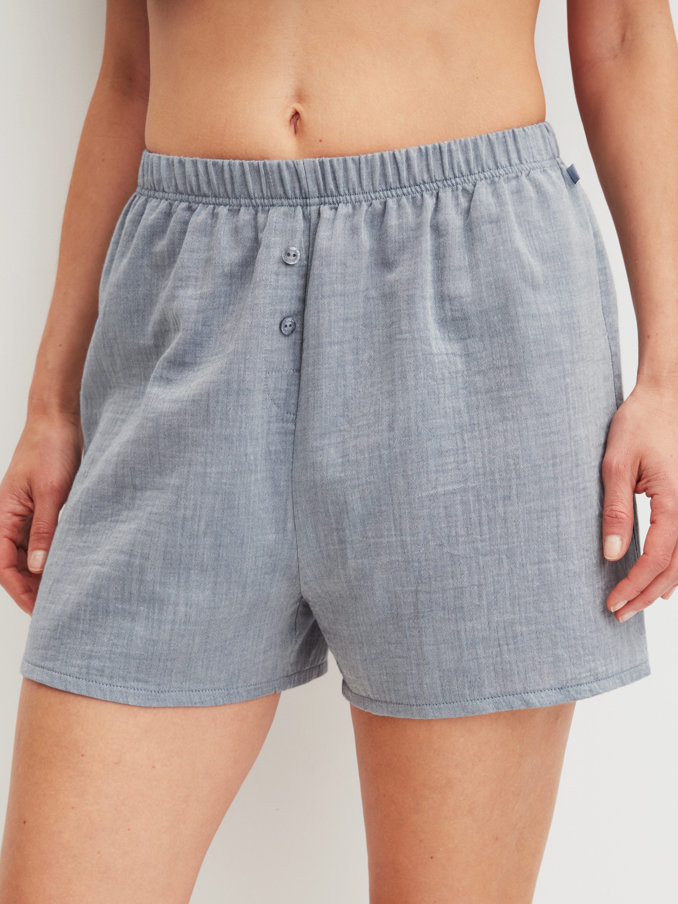 CALIDA Pyjamashorts Favourites Tiles Damen (1-tlg) hautfreundlich, pflegeleicht, elastischer Bund, mit Seitentaschen