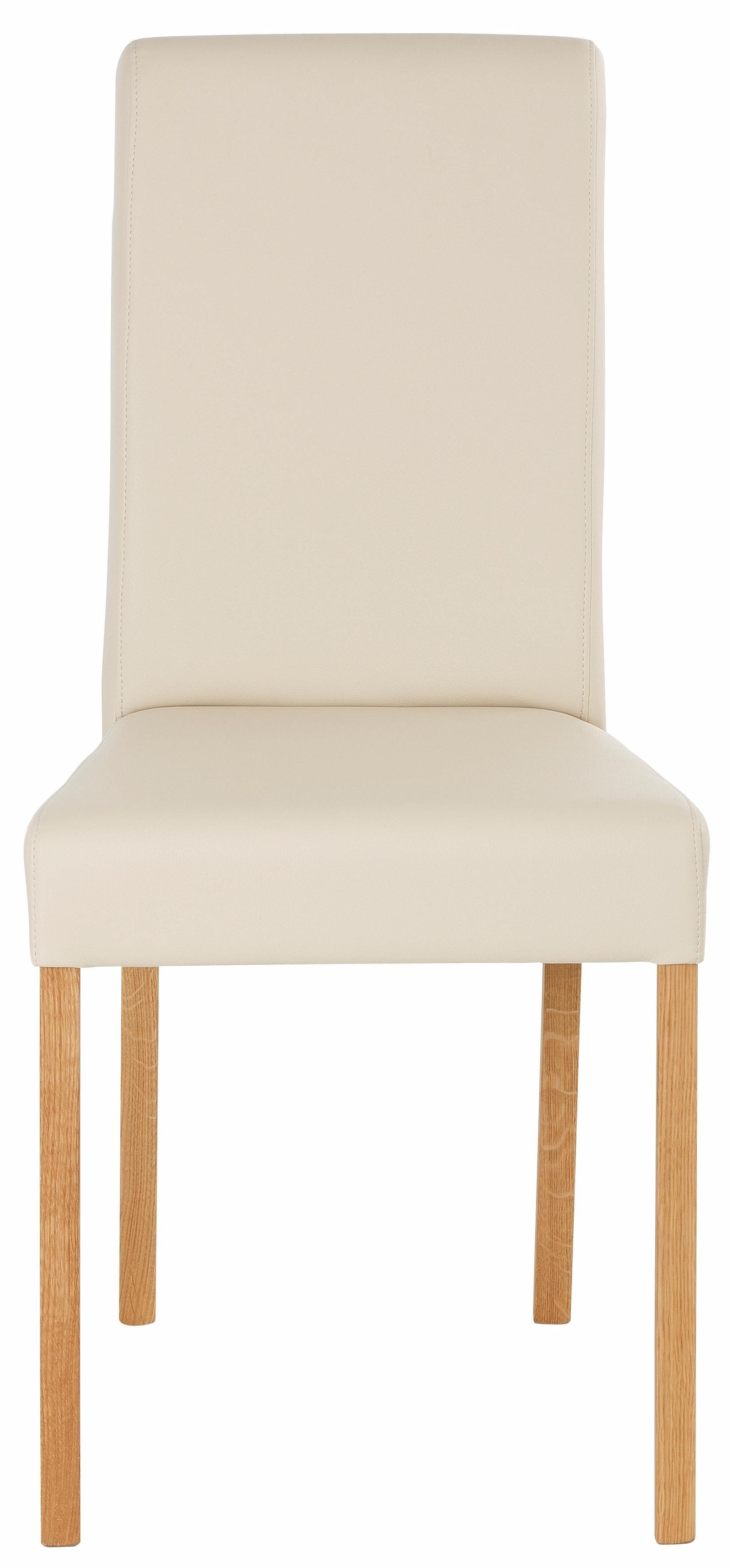 Home affaire 4-Fußstuhl Bologna (Set, 4 St), Gestell aus Massivholz günstig online kaufen