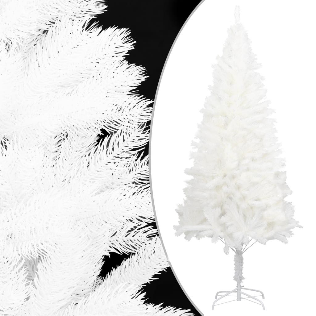 Künstlicher Weihnachtsbaum 120 cm Künstlicher Weihnachtsbaum Naturgetreue Nadeln Weiß 120 cm