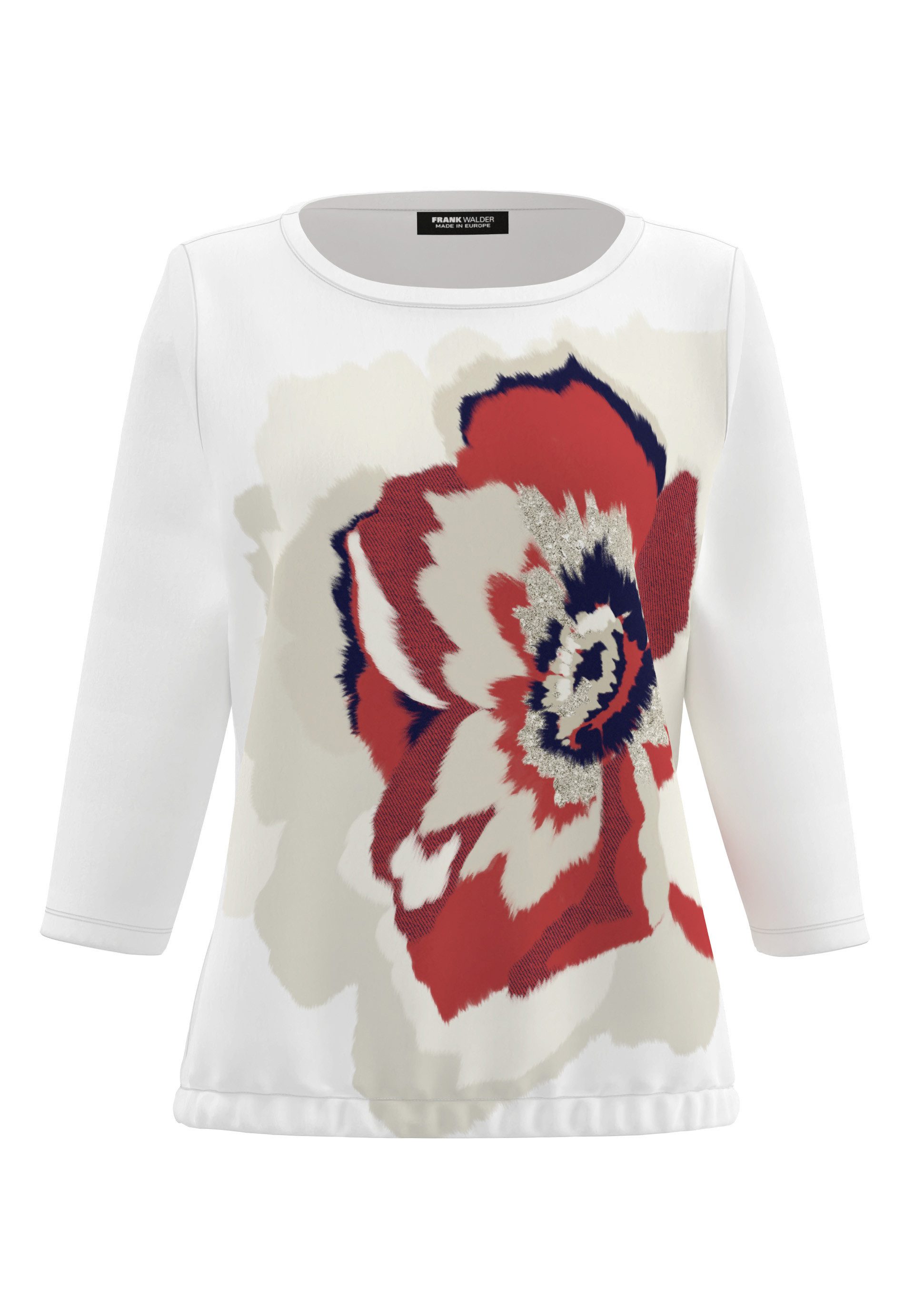 FRANK WALDER 3/4-Arm-Shirt mit farbenfrohem Print günstig online kaufen