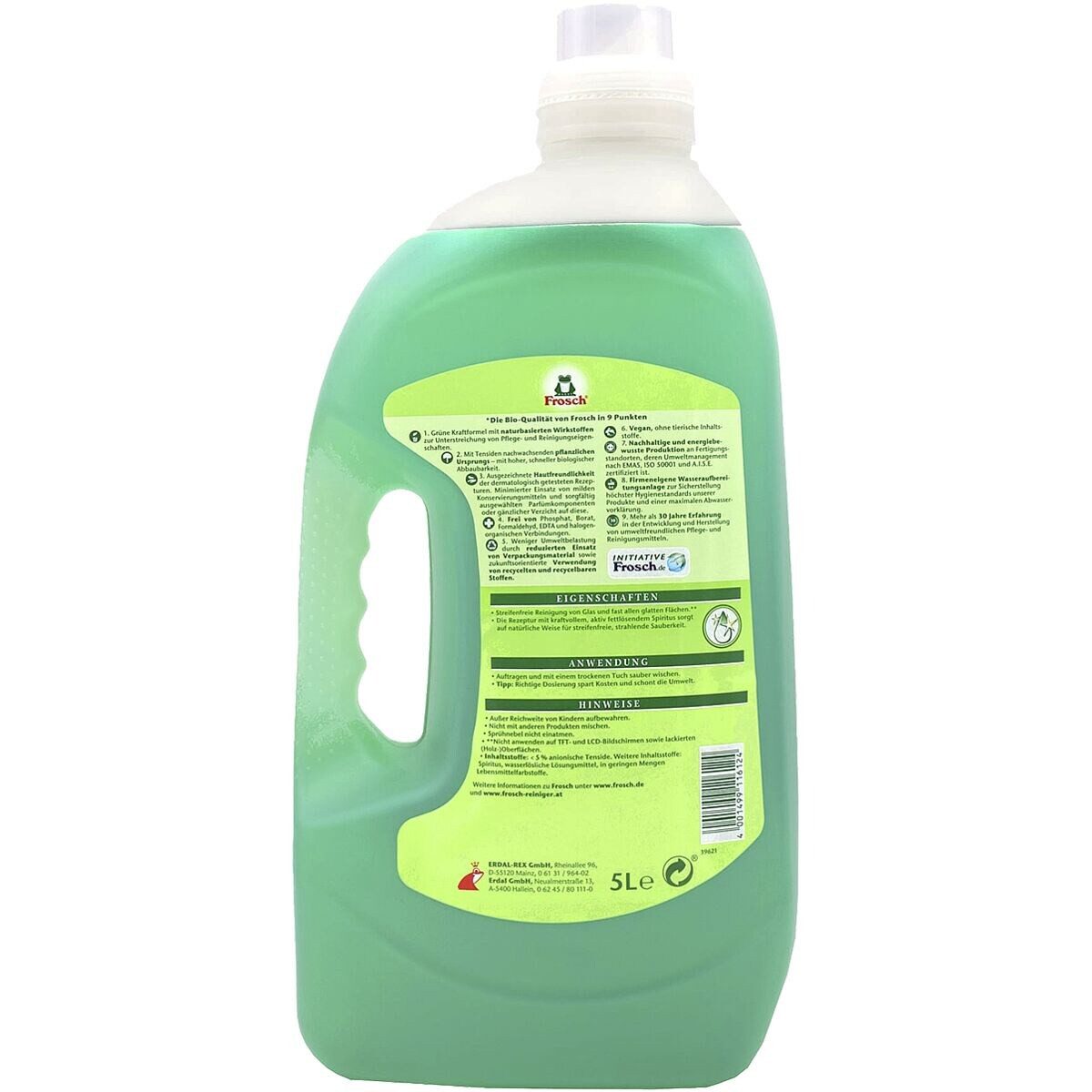 FROSCH Spiritus Glasreiniger (5 Liter)