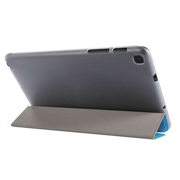 König Design Tablet-Hülle Samsung Galaxy Tab A7 Lite, Schutzhülle für Samsung Galaxy Tab A7 Lite Tablethülle Schutztasche Cover Standfunktion Blau