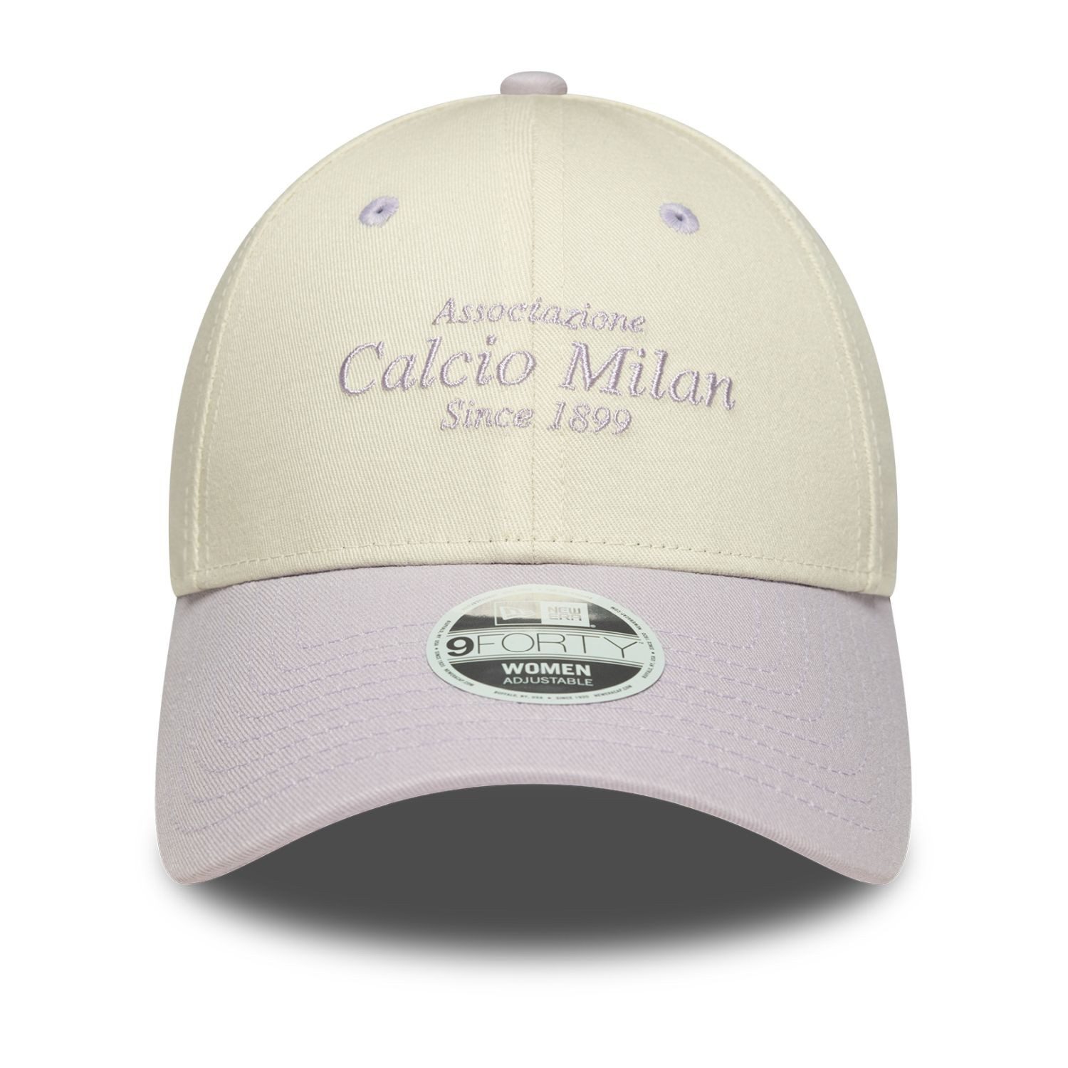 New Era Baseball Cap 9Forty AC Mailand Script