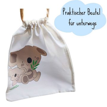 biorganic Langarmbody (5er Pack) für Jungen und Mädchen, Unisex, Mehrfarbig, Ecru, Baby Body (Set, 6-tlg., 5er-Pack Bodys & 1 Beutel) Langarm, 100% Bio-Baumwolle, GOTS-zert., mit praktischen Druckknöpfen