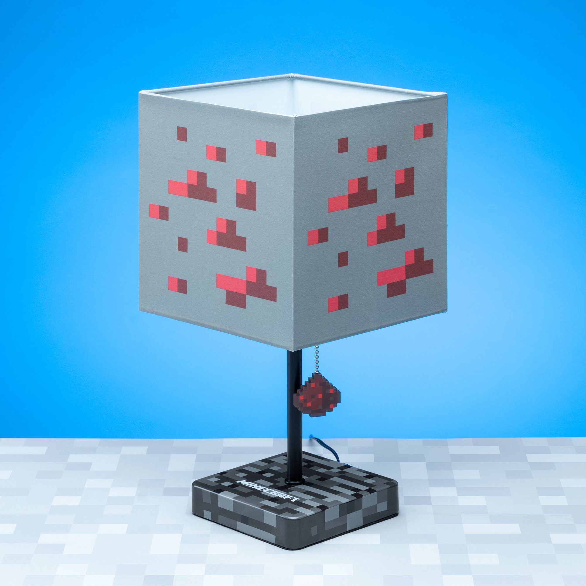 Leuchte Stehlampe Minecraft Redstone Paladone