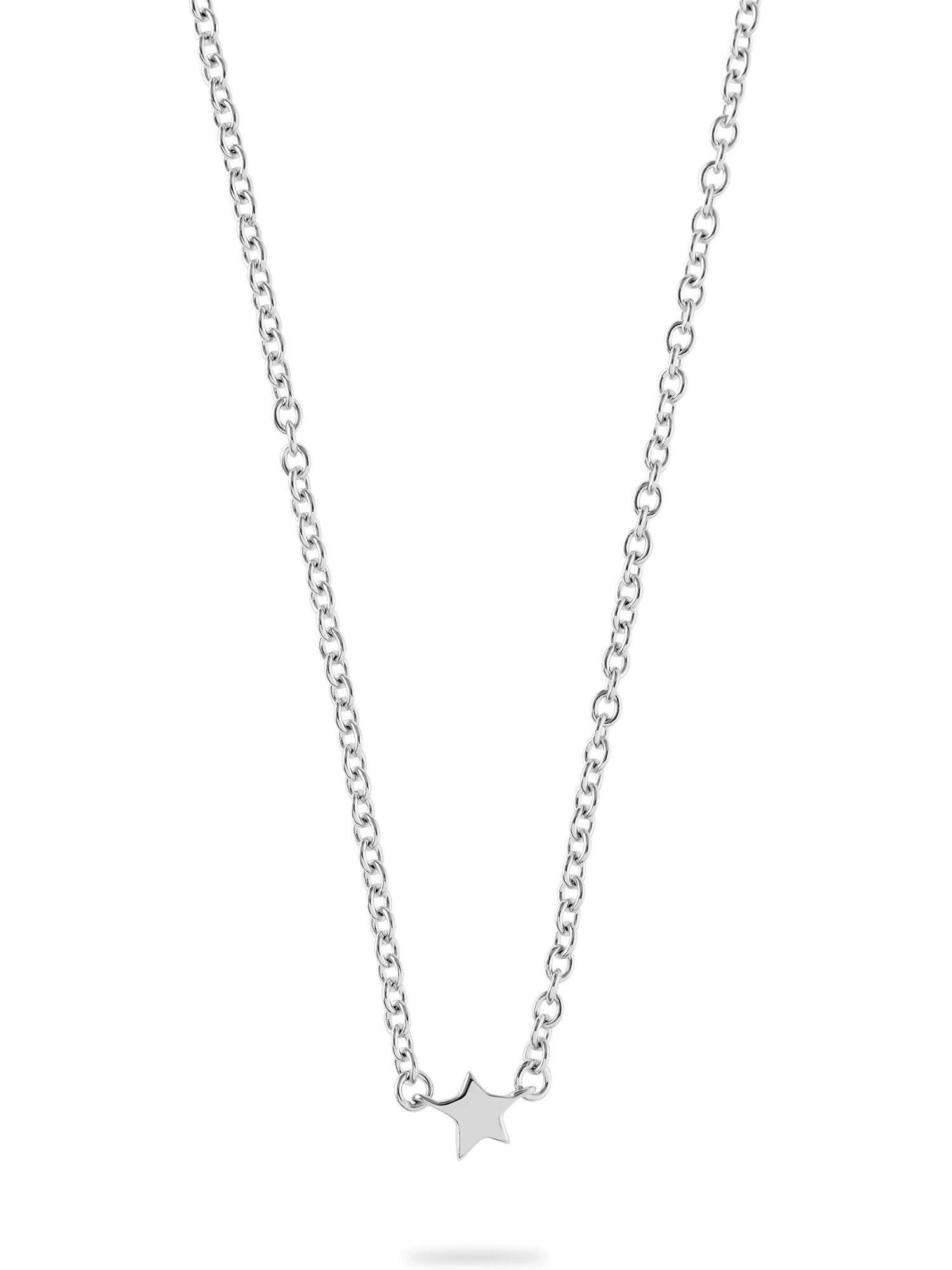 JETTE Silberkette JETTE Damen-Kette 925er Silber, recycelt Stern, STARDUST
