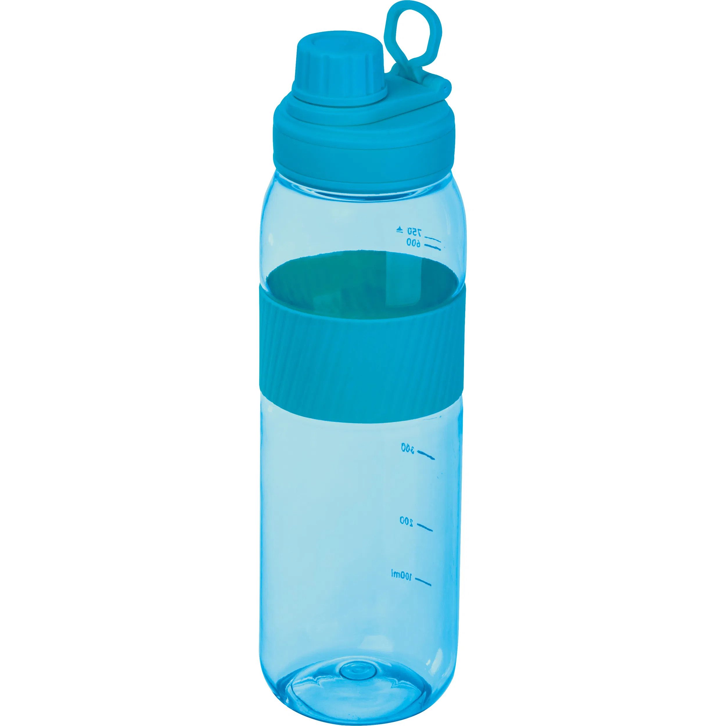Macma Trinkflasche Tritan Trinkflasche mit Silikongriff und Messskala / 750 ml / Farbe: h