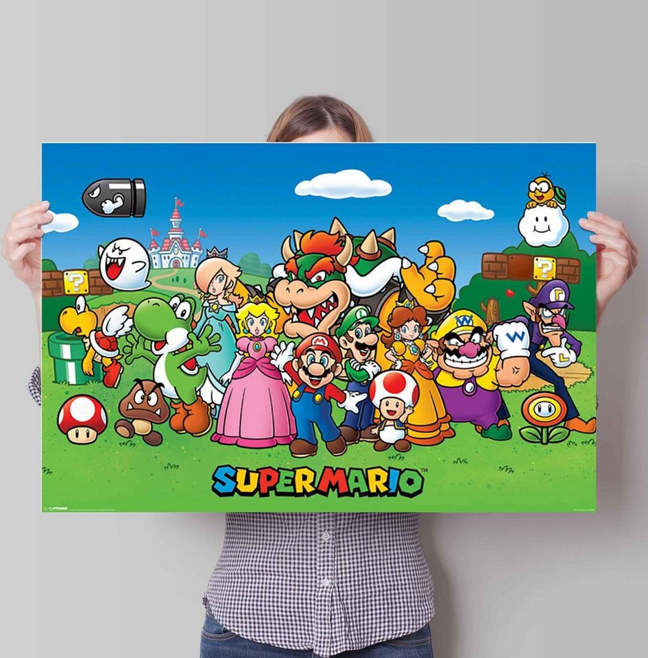Reinders! Poster »Poster Super Mario«, Comic (1 Stück)-HomeTrends